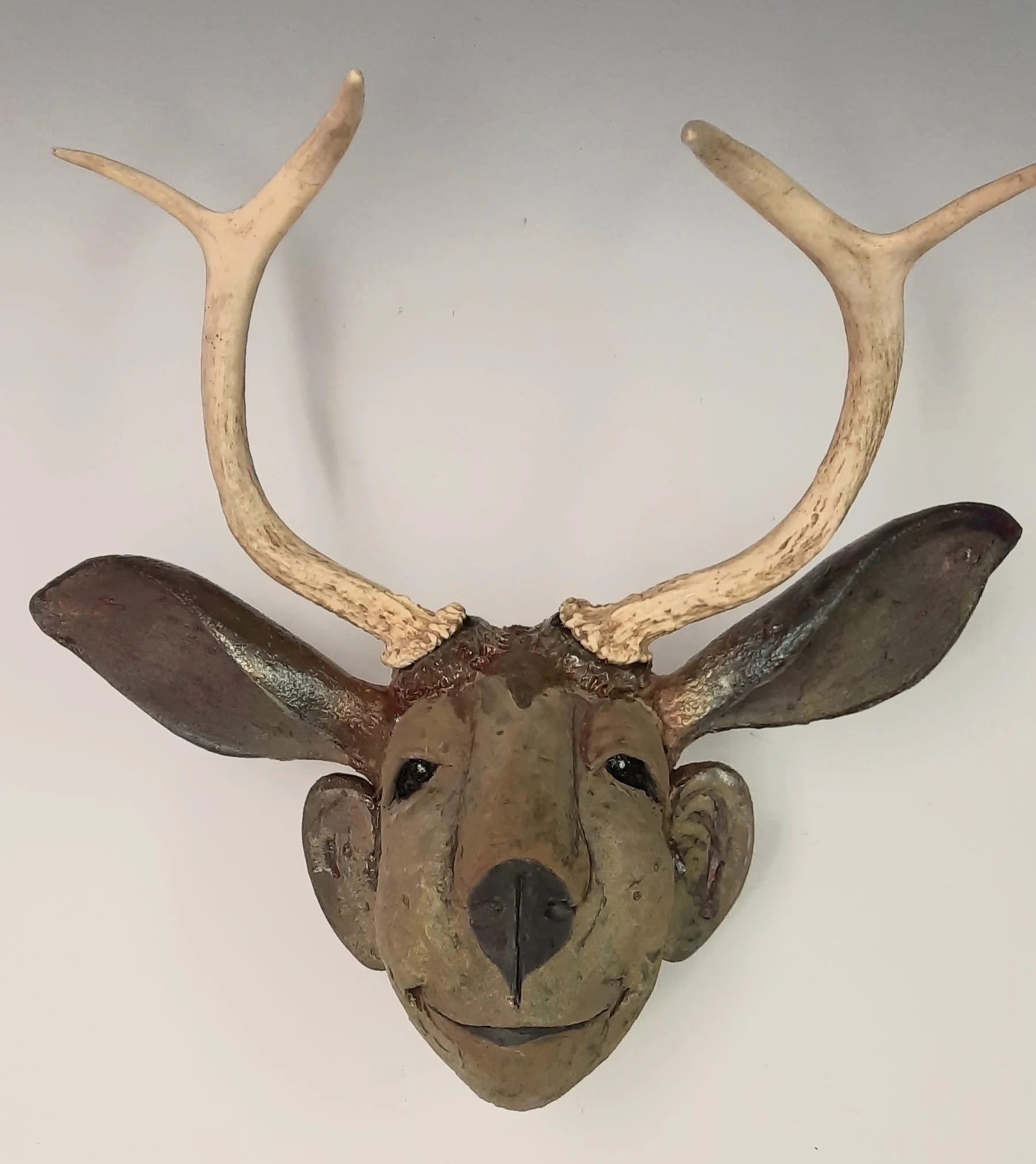 #17 Chimera with Antlers  31 x 33 x 17cm $625 