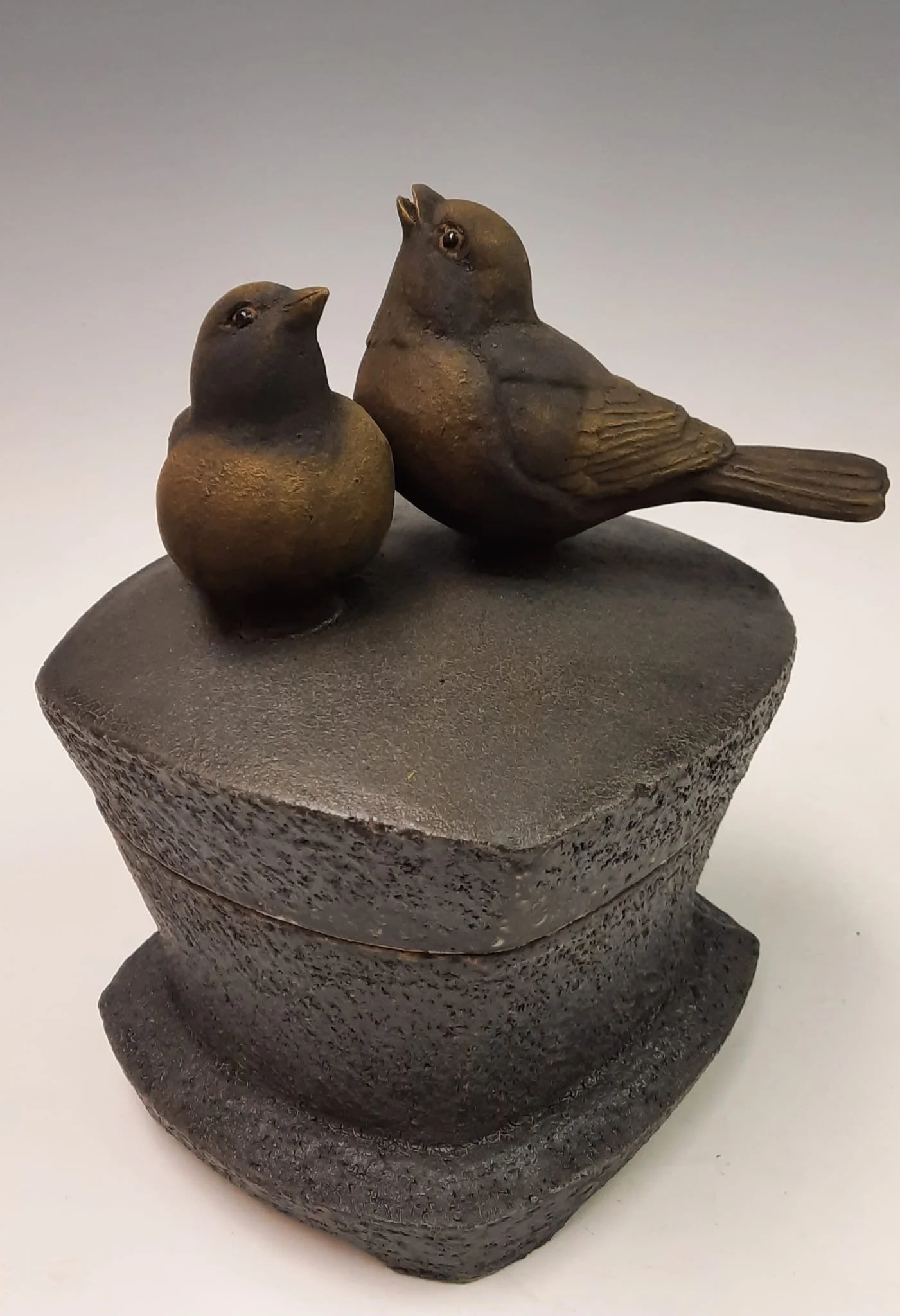 #16 Blackbird Box  24 x 20 20cm $650 Collaboration with Bruce Cochrane