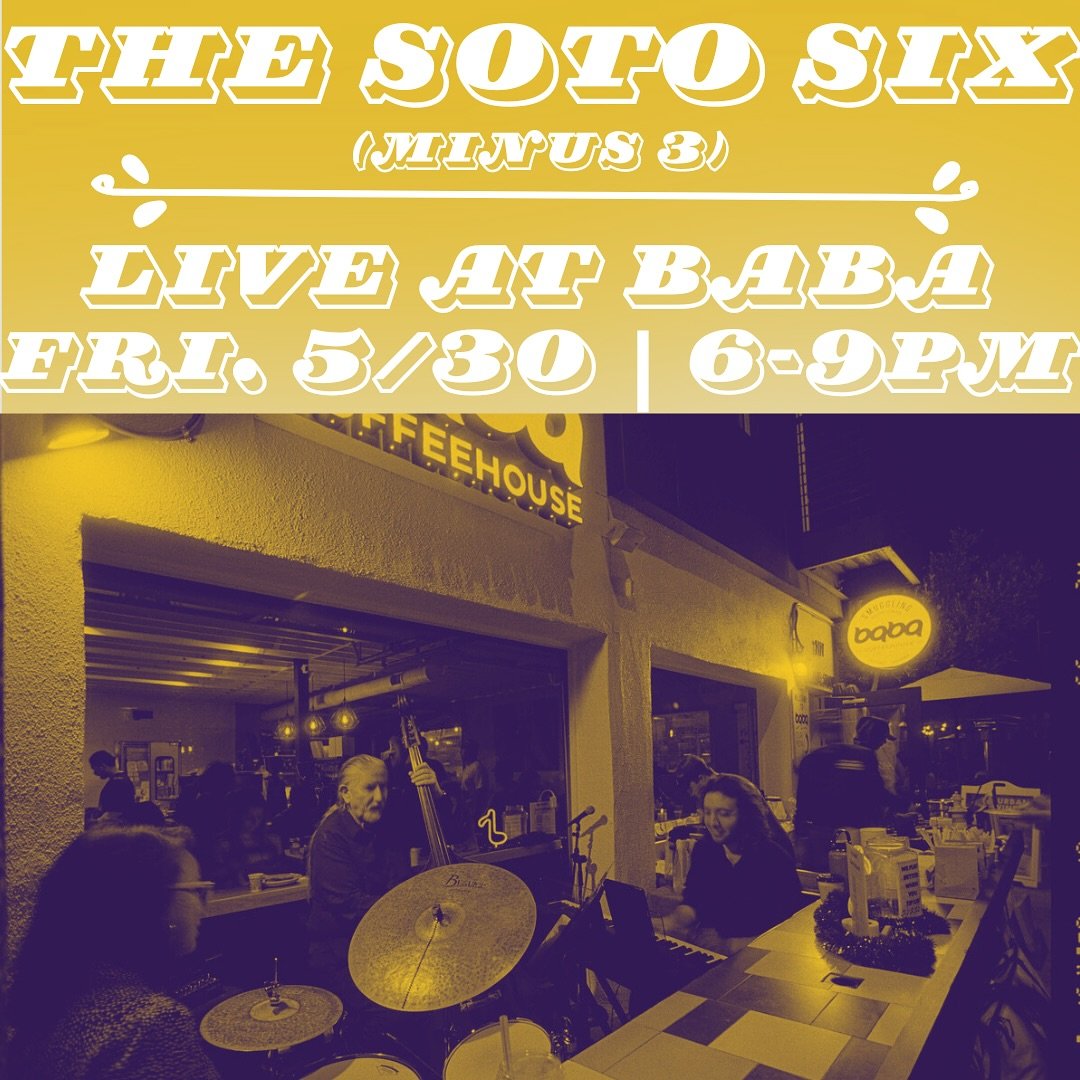 Don&rsquo;t miss the hang @babacoffee tomorrow 5/30 from 6-9pm! See you there!
