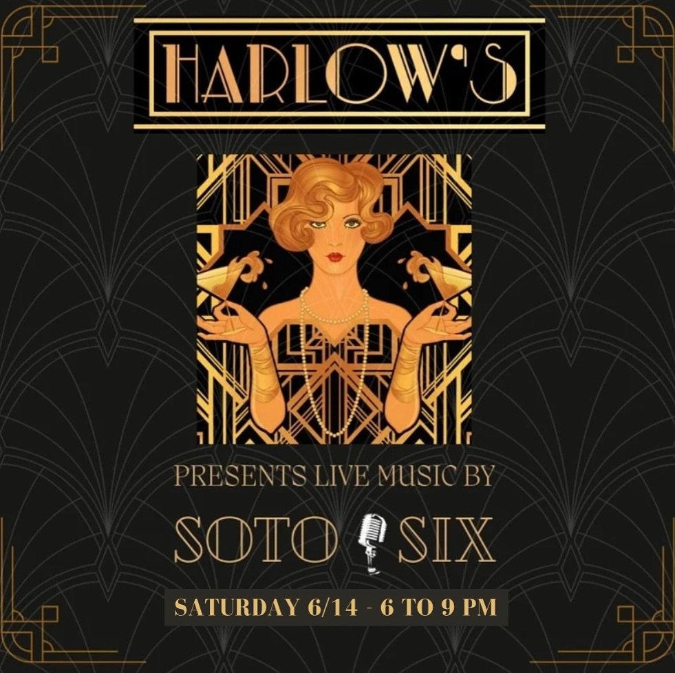 Looking forward to returning to @harlowslounge tomorrow 6/14 from 6-9pm! Come spend the evening with us!