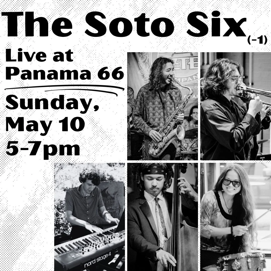 Join us for Mother&rsquo;s Day this Sunday 5/10 @panama66sdma from 5-7pm! Don&rsquo;t miss some fun live jazz at a beautiful venue perfect for a Mother&rsquo;s Day meal. See you there!