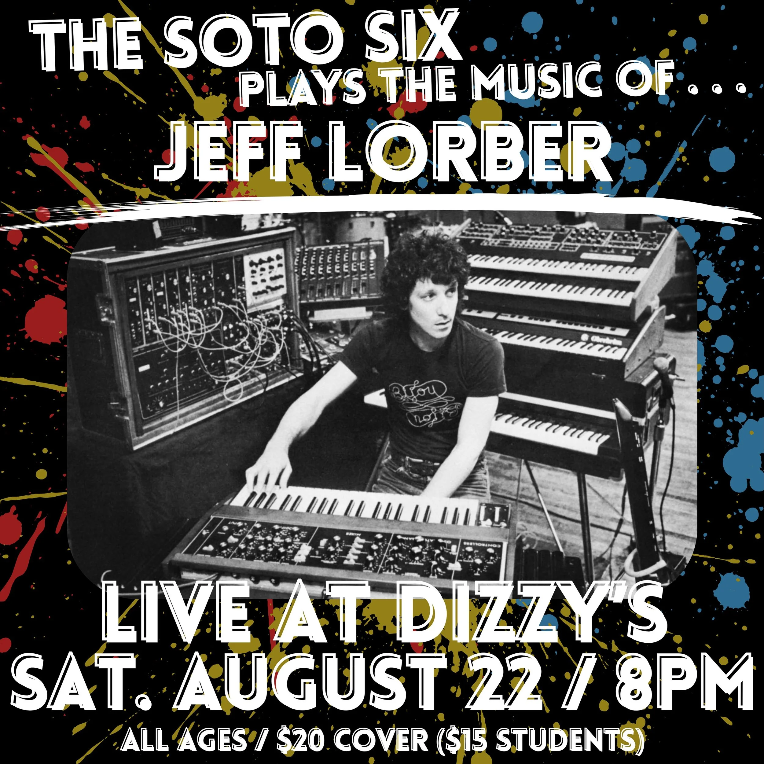 After over a year of postponements, the time has finally come for our tribute to the electrifying jazz fusion of Jeff Lorber! Make plans to join us at @dizzysjazz for a show that&rsquo;s been over a year in the making!

🎶 Saturday 8/22
🎶 8pm start 