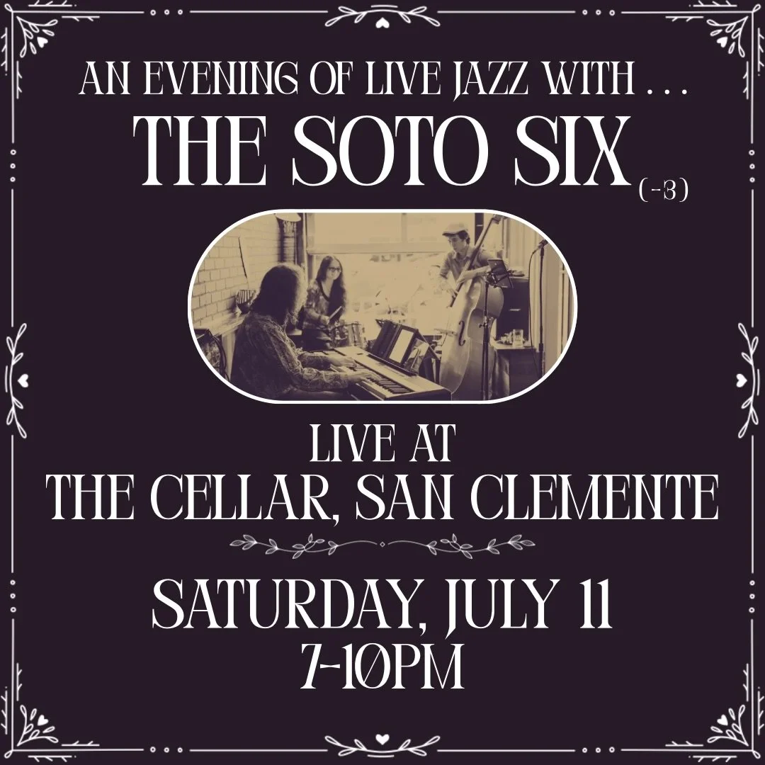 We&rsquo;re excited to perform for the first time @thecellar.sc this Saturday 7/11! Join us from 7-10pm for some groovy tunes, good vibes, and tasty drinks &amp; eats. Don&rsquo;t miss it!