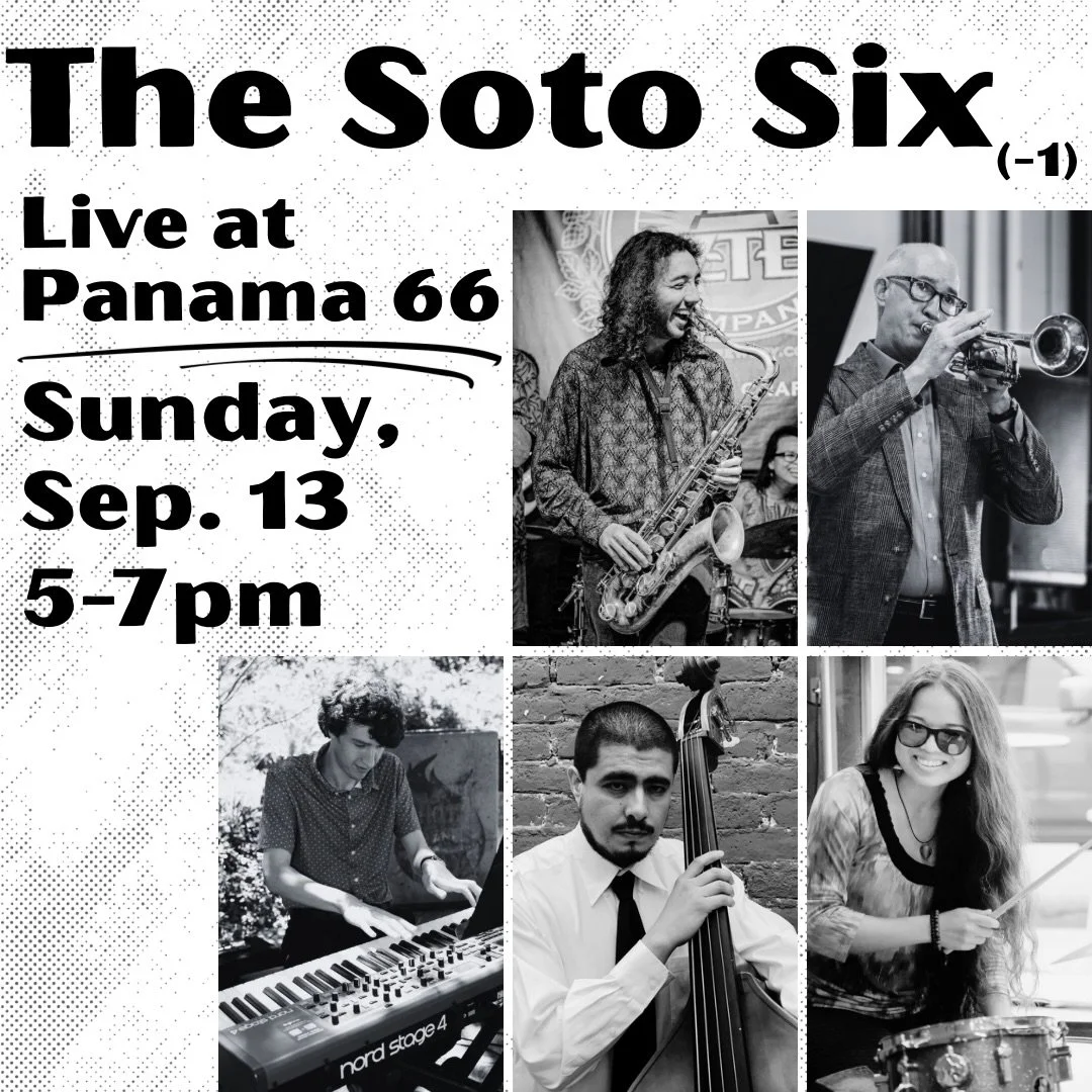 Looking forward to returning to @panama66sdma this Sunday 9/13! Join us from 5-7pm for tunes &amp; great eats/drinks!