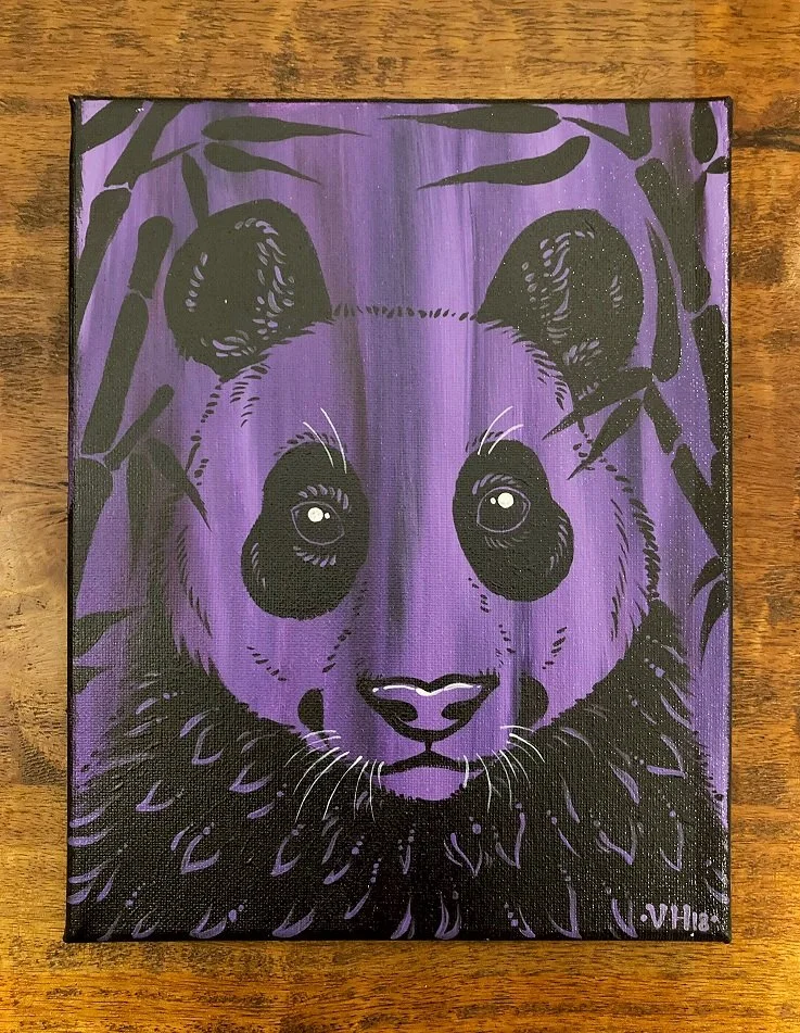 Purple Panda