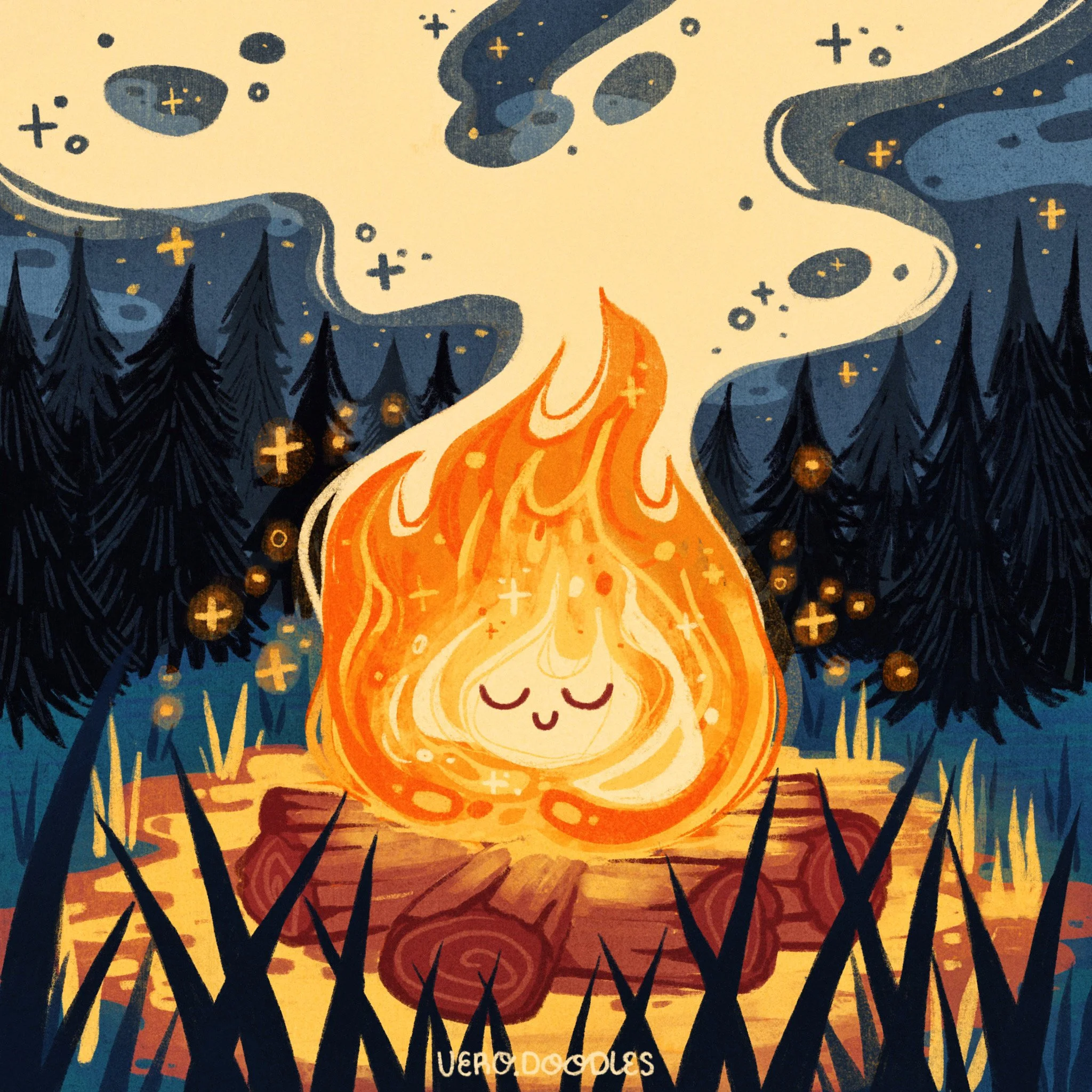 Cozy Campfire