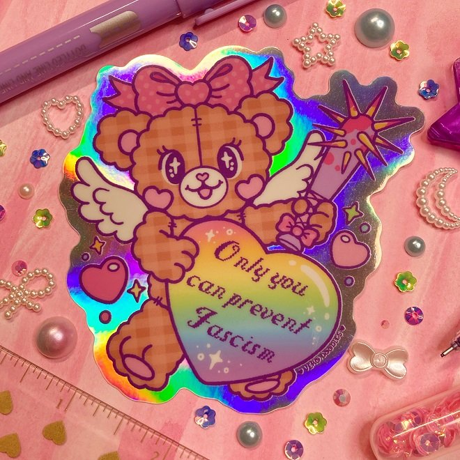 Only You Teddy Sticker.jpg