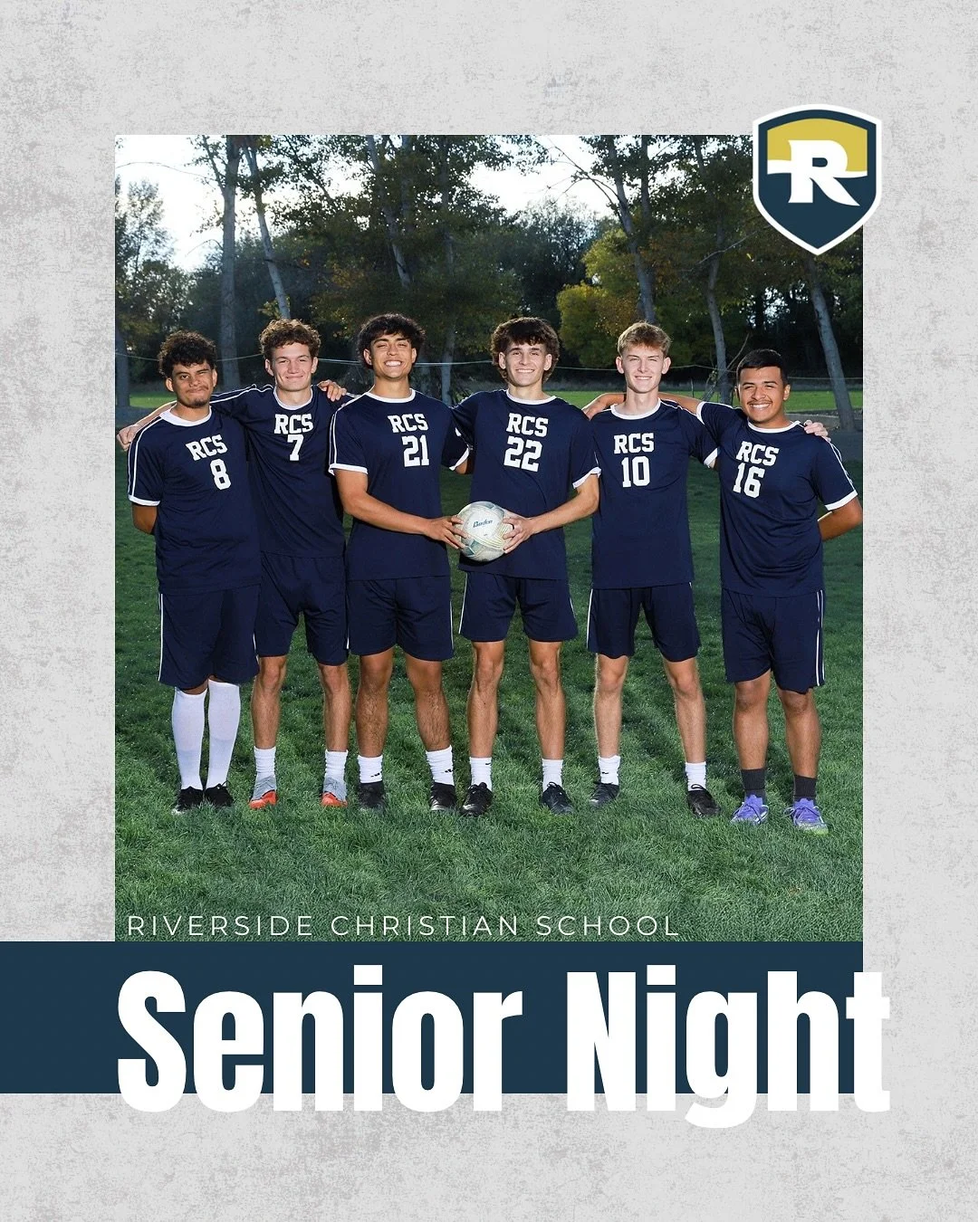 It&rsquo;s Senior Night for our soccer boys! Tonight we honor these boys for all of the effort &amp; determination that they have poured into our soccer program over the last several years! 

Please join us for the final soccer game of the regular se