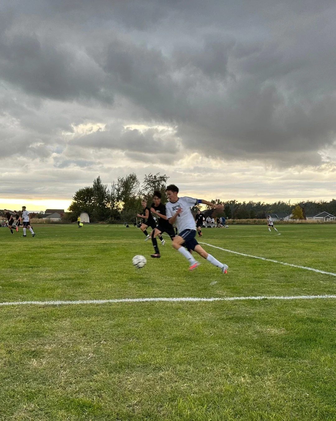 Our Riverside Christian soccer team is on the road for the first round of District Playoffs! 

Today at 1:00 pm they will face Upper Columbia Academy. A win would advance our boys to the next round-- Tuesday vs. St. George. 

We believe in you, boys!