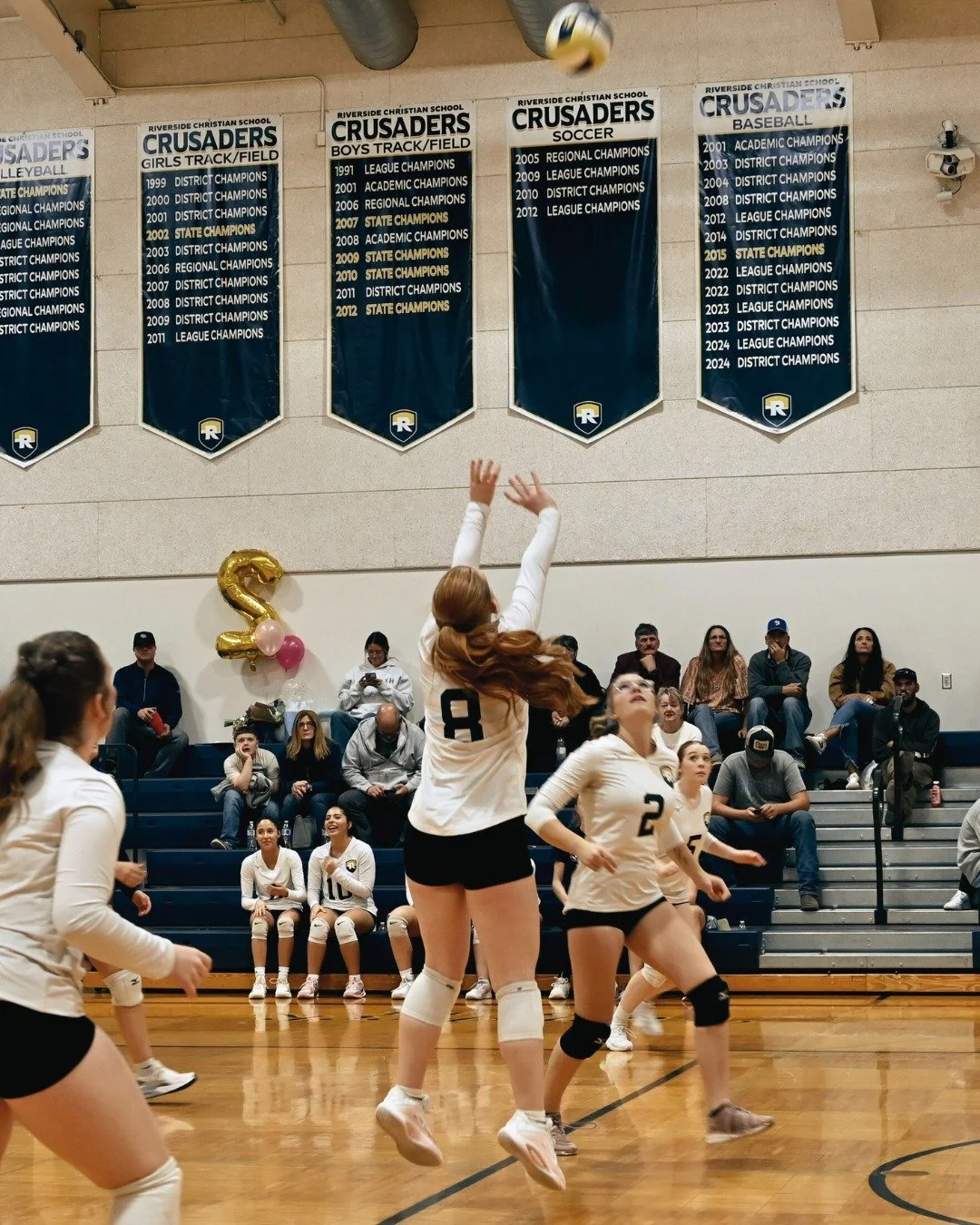 After last night's win, our RCS volleyball team is on to districts!! 🎉 

The girls play a seeding match, at home, against Walla Walla Valley Academy. Play starts at 8 pm tomorrow night (11/1). 

Lets pack the gym and show our support for our Crusade
