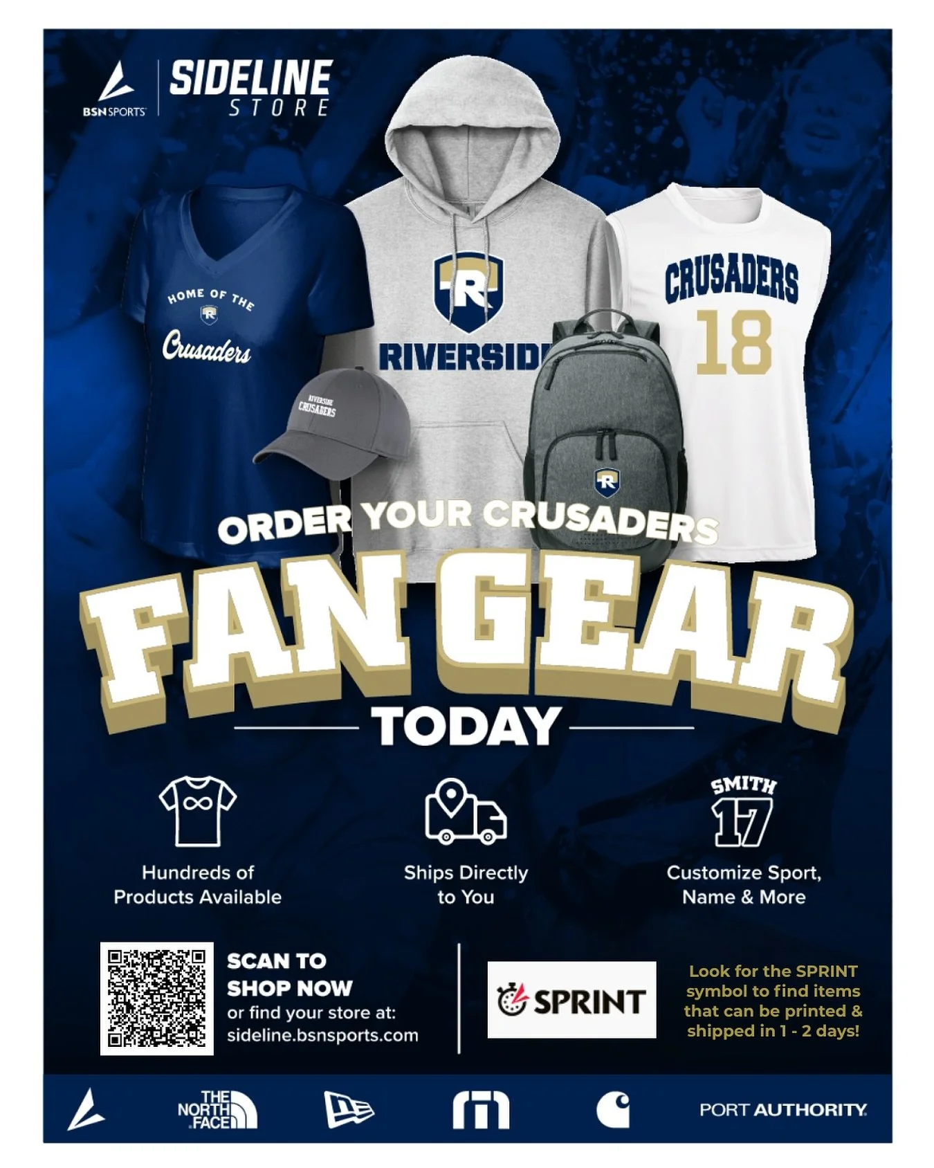 We are excited to announce the availability of the RCS Sideline Store! 

Some of our favorite features include:

🗓️ It&rsquo;s open year-round! No more closing date! 

👚👕 More options&mdash; A variety of brands, graphics, sizing, and personalizati