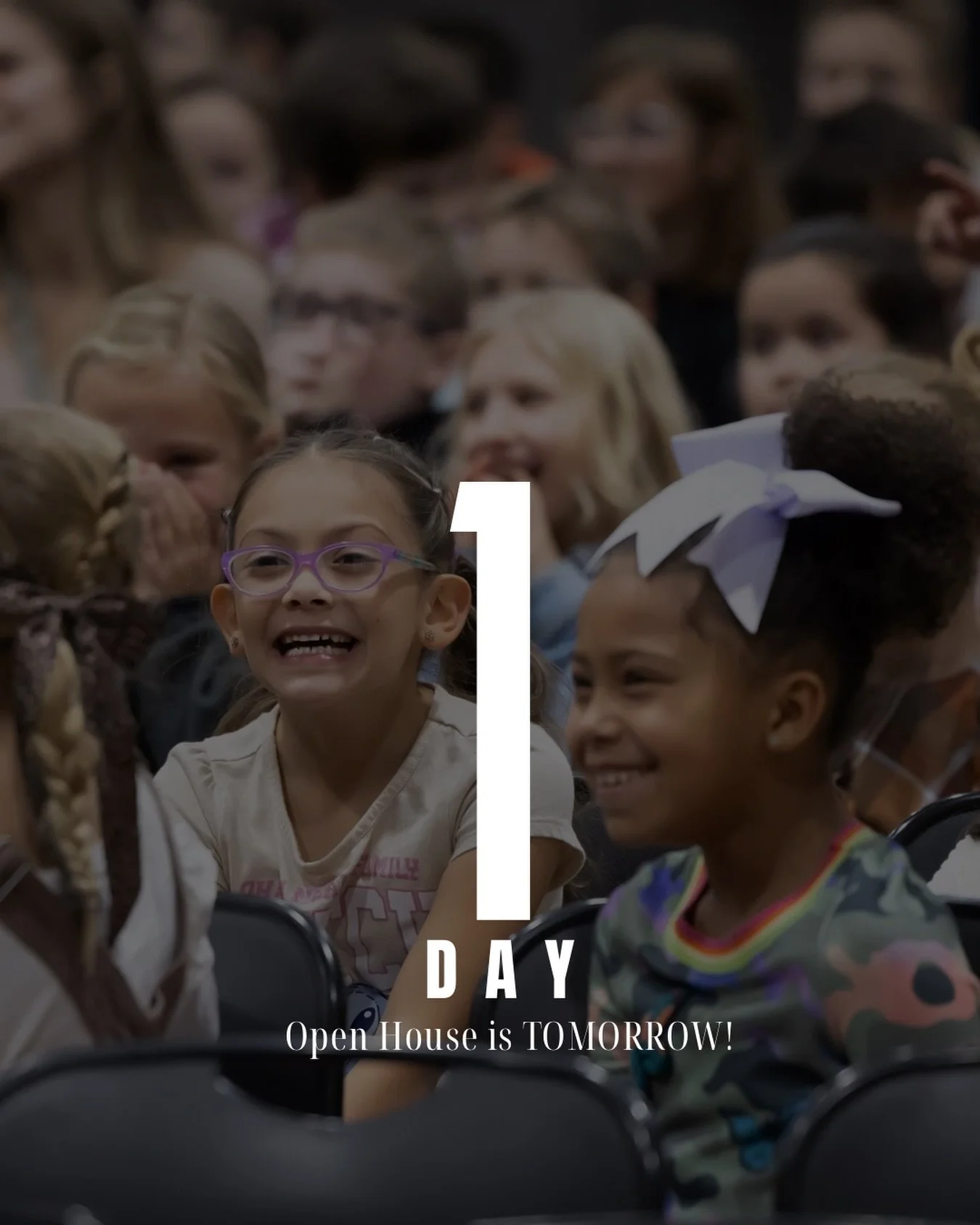 We are so excited to see your family tomorrow at 6:00 pm! 💙💛