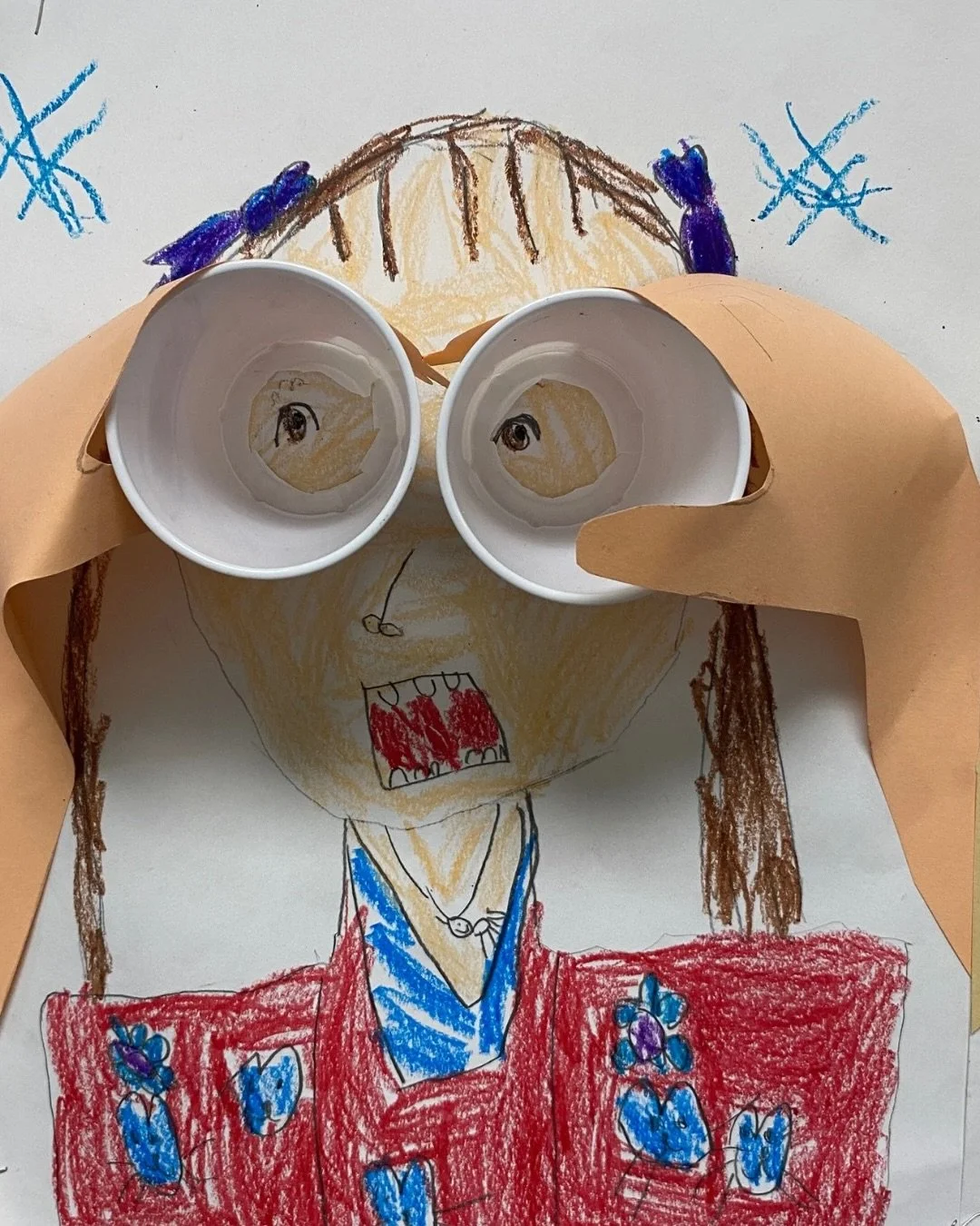 We love walking the halls and seeing our sweet students&rsquo; artwork! 😍 Check out a few of the projects recently completed by our 1st - 5th grade artists!