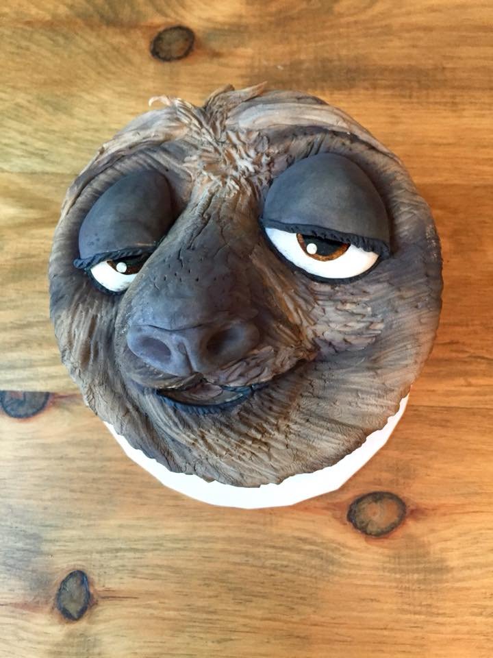 sloth cake