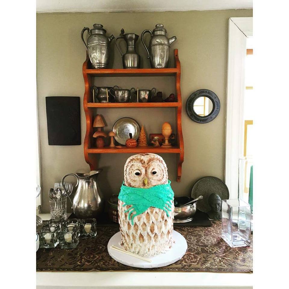 owl cake