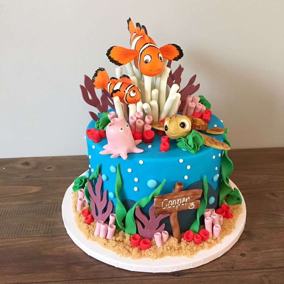 finding nemo cake