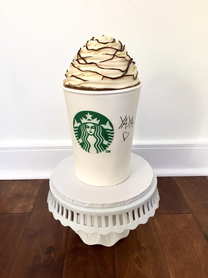 starbucks latte cake