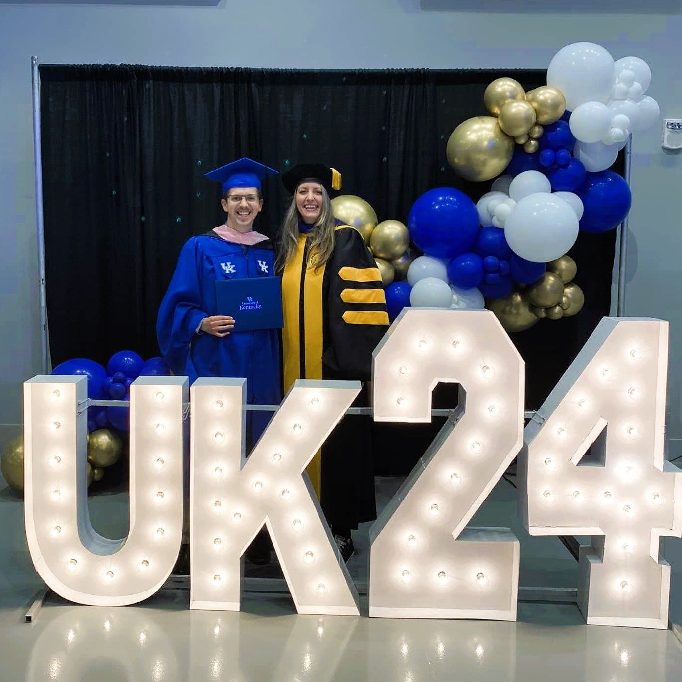 Please join me in congratulating our music therapist, Caleb, who graduated this weekend for his Master's in Music Therapy from the University of Kentucky! 👨&zwj;🎓🥳 He'll be defending his Master's Thesis this Summer to officially complete this degr