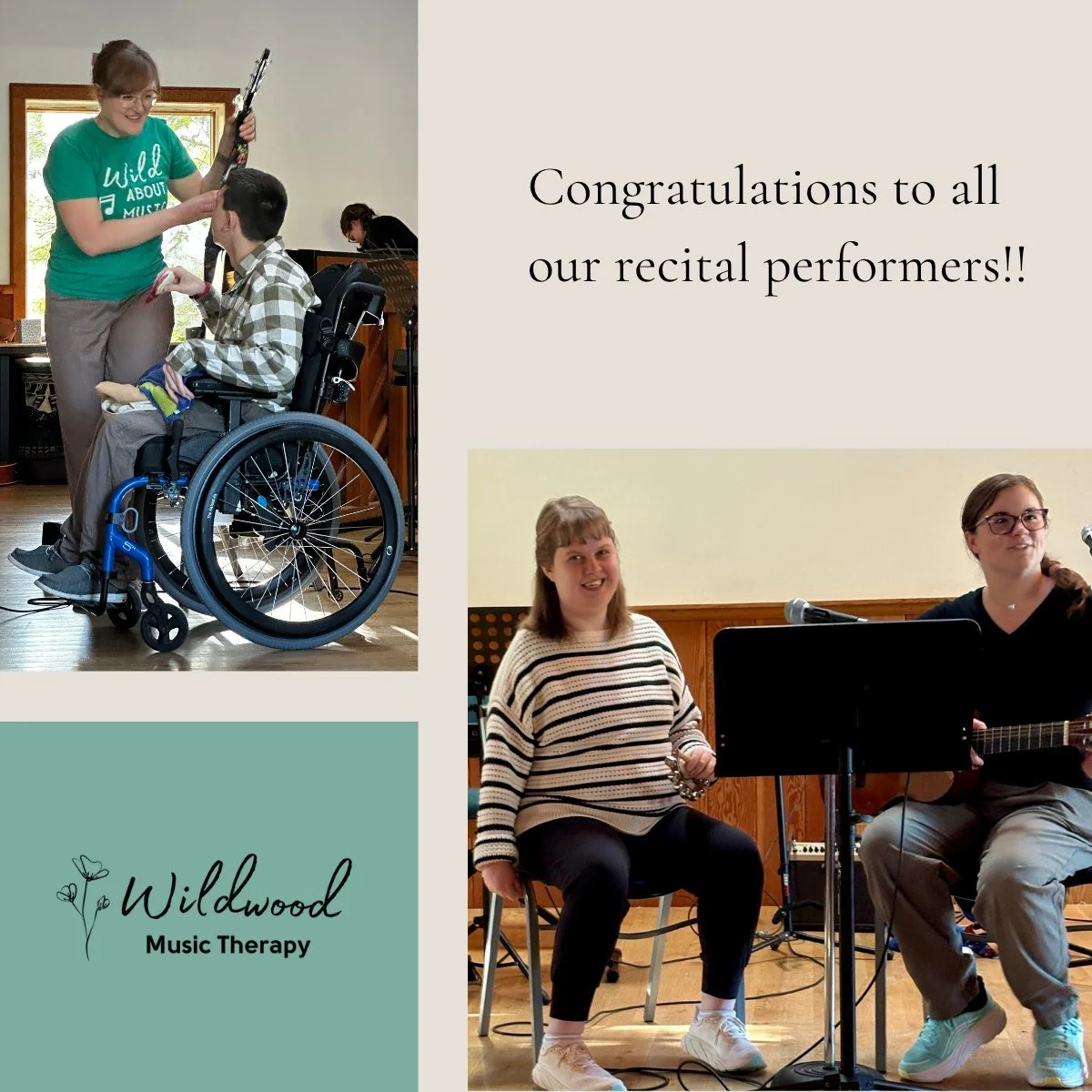 In all the excitement, I forgot to take a group picture at this weekend's recital, but we were able to snag these candid shots from a couple of attendees!  What a great afternoon of music making.  I love our little community and spending this time to