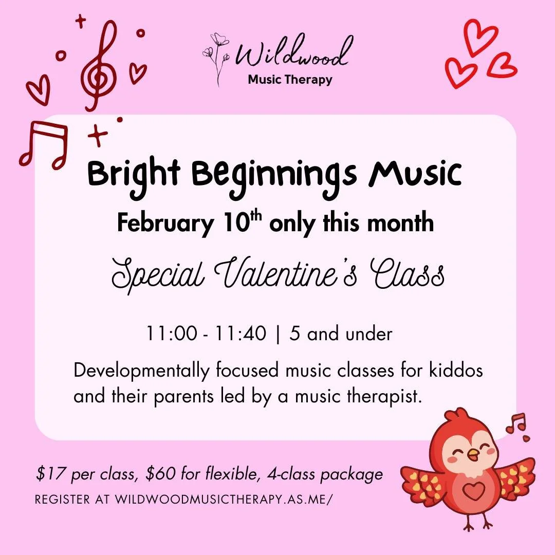Looks like next Tuesday we'll be in the upper 50s -- great weather to finally get out of the house and join us for a special Valentine's Day music class! ❤️

We hope to see you there! 

Tuesday, February 10th at 11:00. 
link in bio