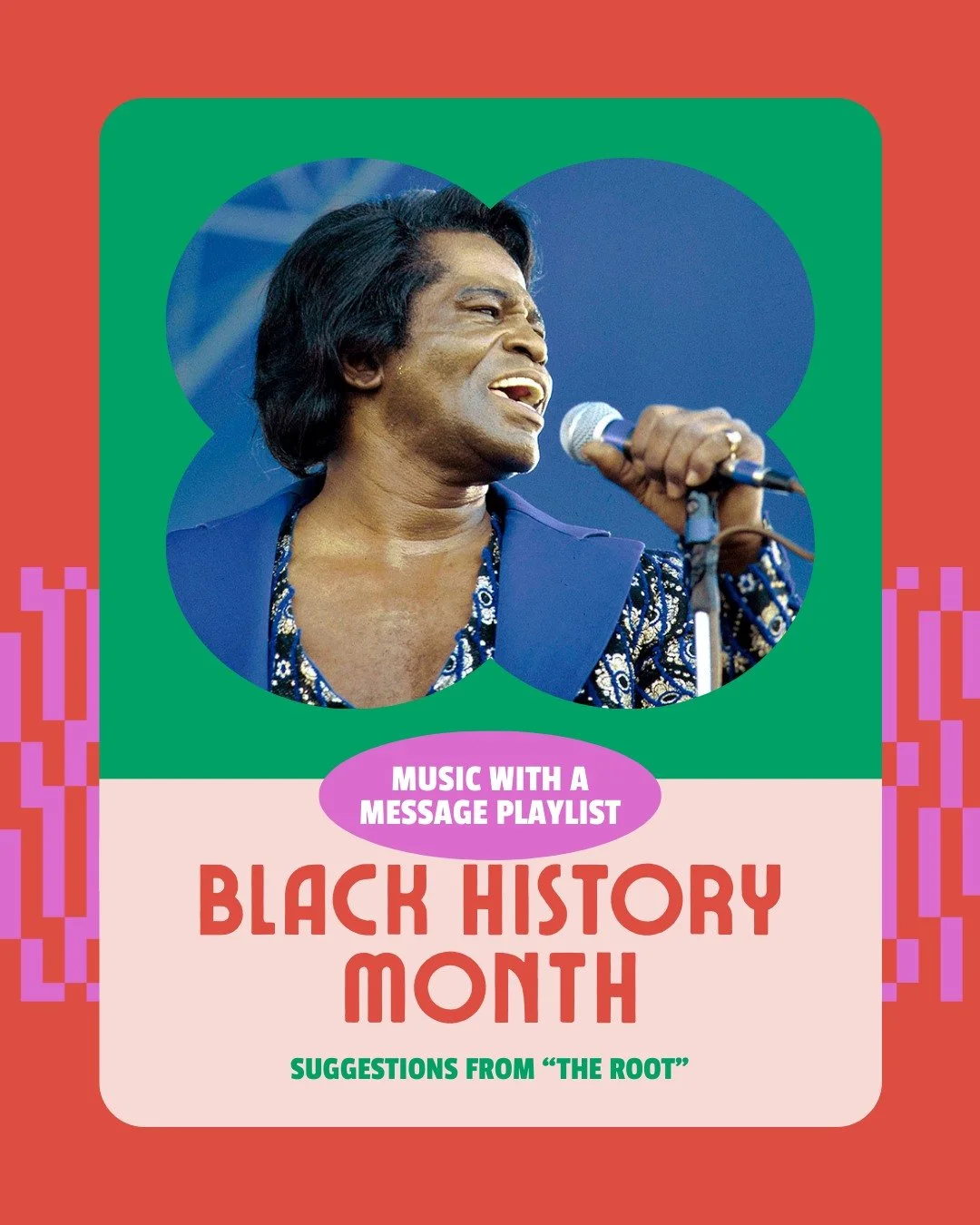 February is Black History Month! 

The power of music is often tied to the history that it's a part of.  Check out some of these powerful songs about life as a Black American suggested by The Root in their "Say It Loud: The Ultimate Black Histor