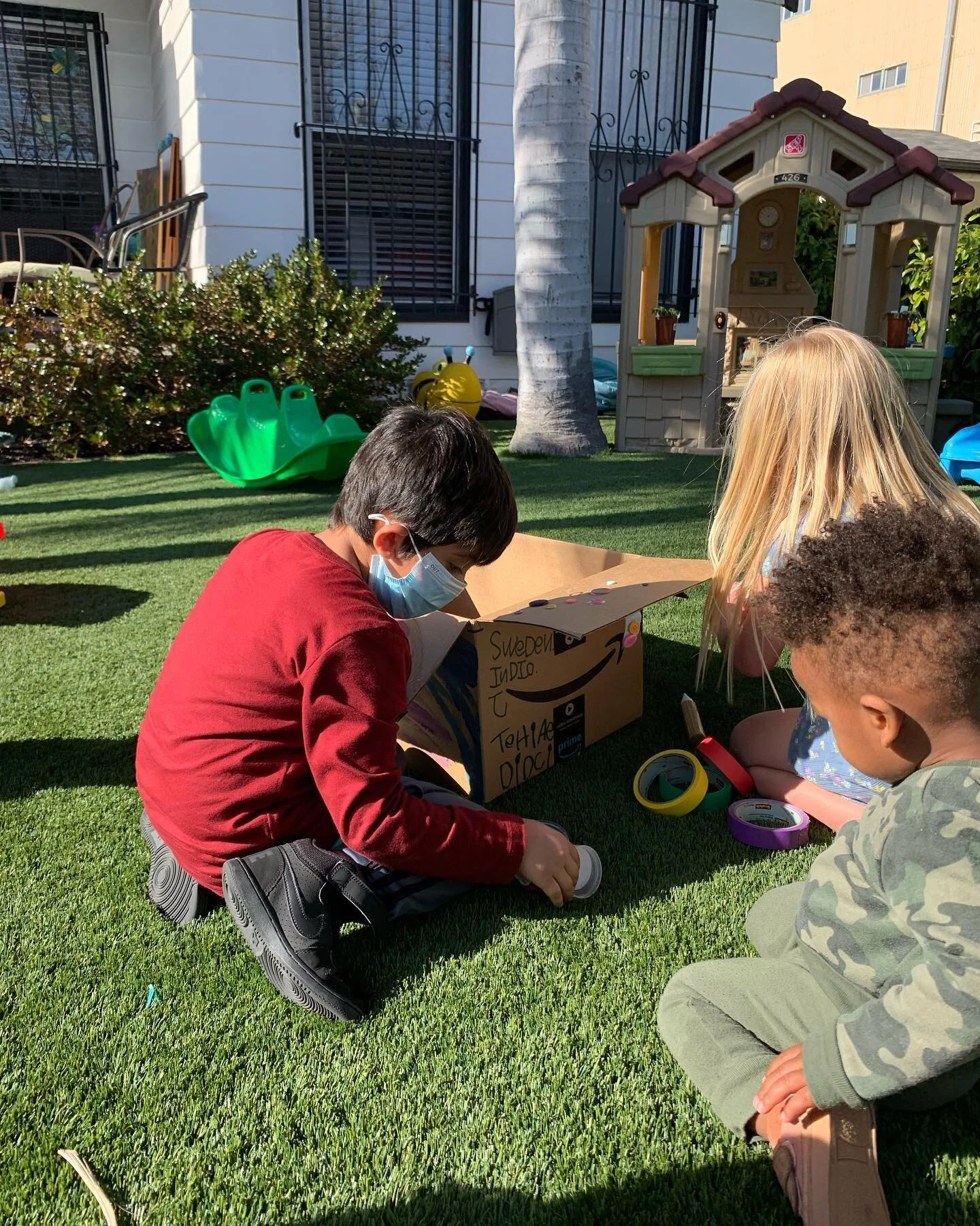 Leprechaun house/Trap
#howitstarted 
#hattiesplayhouse 
#earlychildhoodeducation 
#collaborativeart 
#preschoolteacher 
#preschool
#toddlerteacher 
#familychildcare 
#mixedagegrouplearning