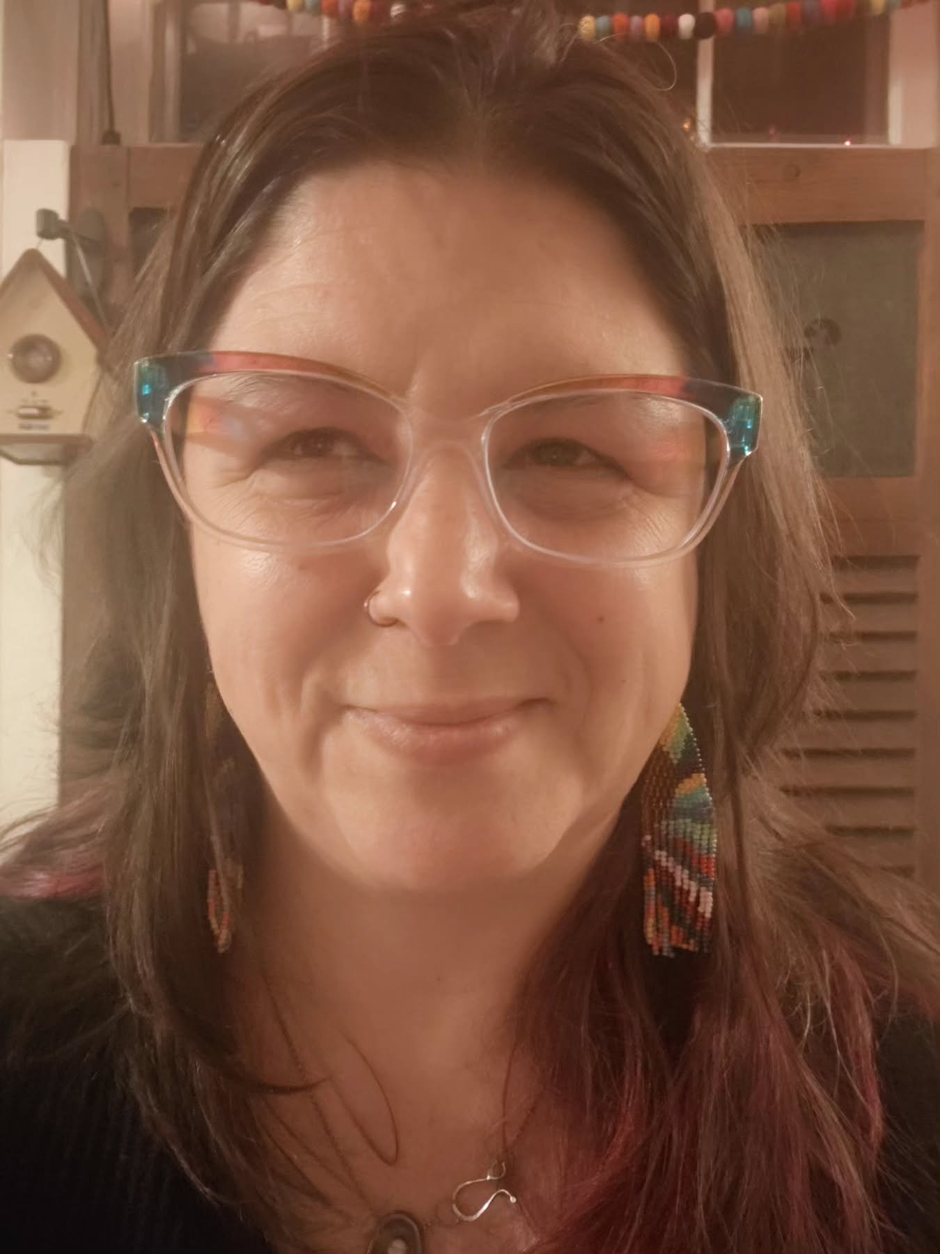 Hi. This is me. I'm socially awkward. Weird.  Highly sensitive. I'm an introvert who LOVES ALONE TIME. I also love people and being social with those that fill my cup. I'm the creator behind the #whimsycolorfulart you see on this page and my art busi