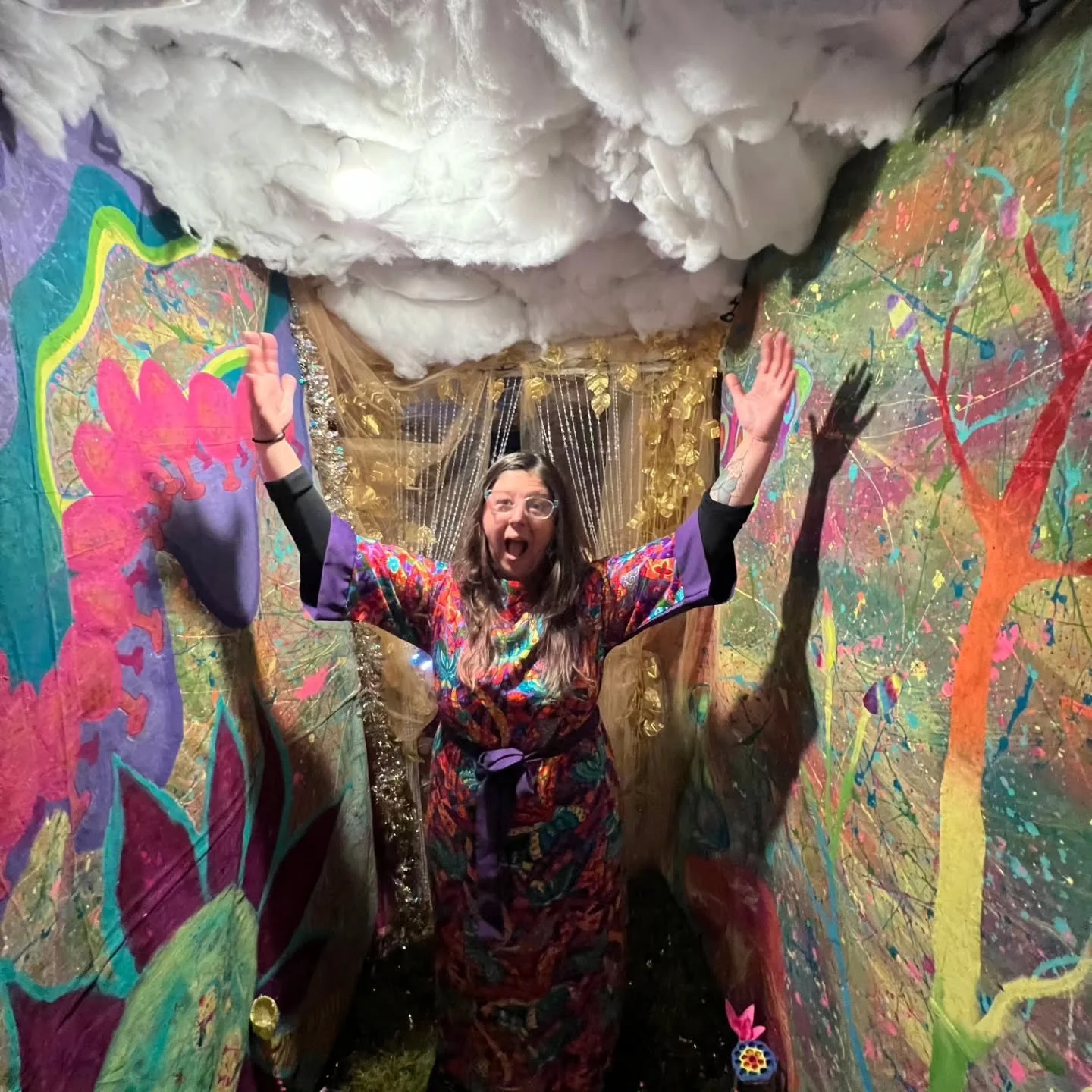 Wow!!!!!! Friday's opening to our show, The Secret Garden, was more MAGICAL than we imagined. To all those that came THANK YOU! ✨🙏🏽✨ We are filled with so much gratitude for your response to the show and that our art and vision was felt so deeply b