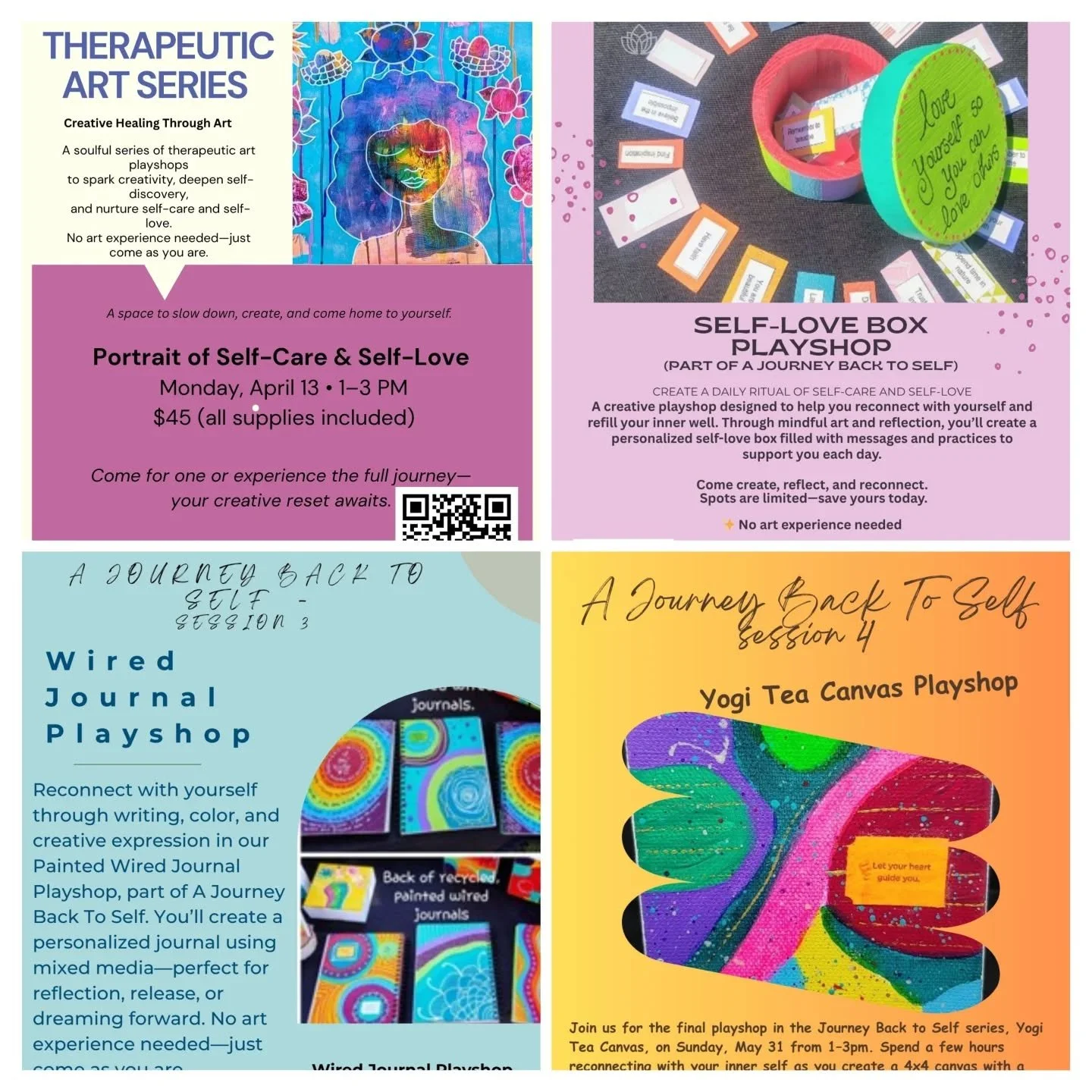 Hey!! 

For quite some time, I've felt the pull to engage with the community through art. I've wondered what that would look like and how to go about serving. As I sat with all of it and then gave space to the discomfort that arose as I asked the que