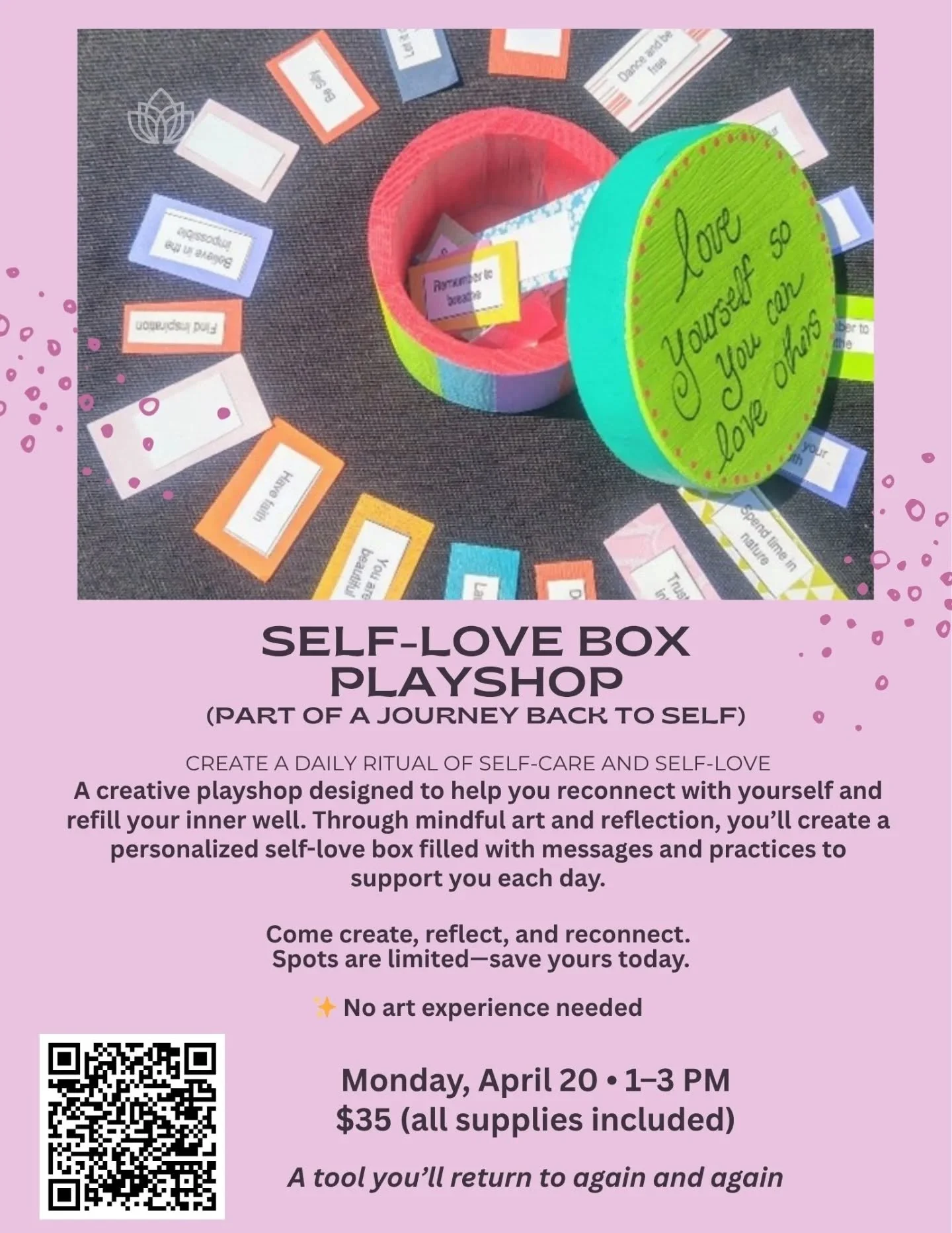 Art has saved me and reminded me of my gifts too many times to count. 

Here's what Art has done for me my entire life...

✨ Allowed me to release the emotional weight of the world and my own emotional heaviness. 
✨ Given me immense joy in times of s