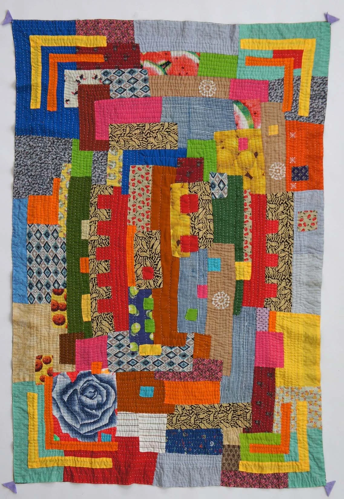  One Blue Rose   46x69    $3,175