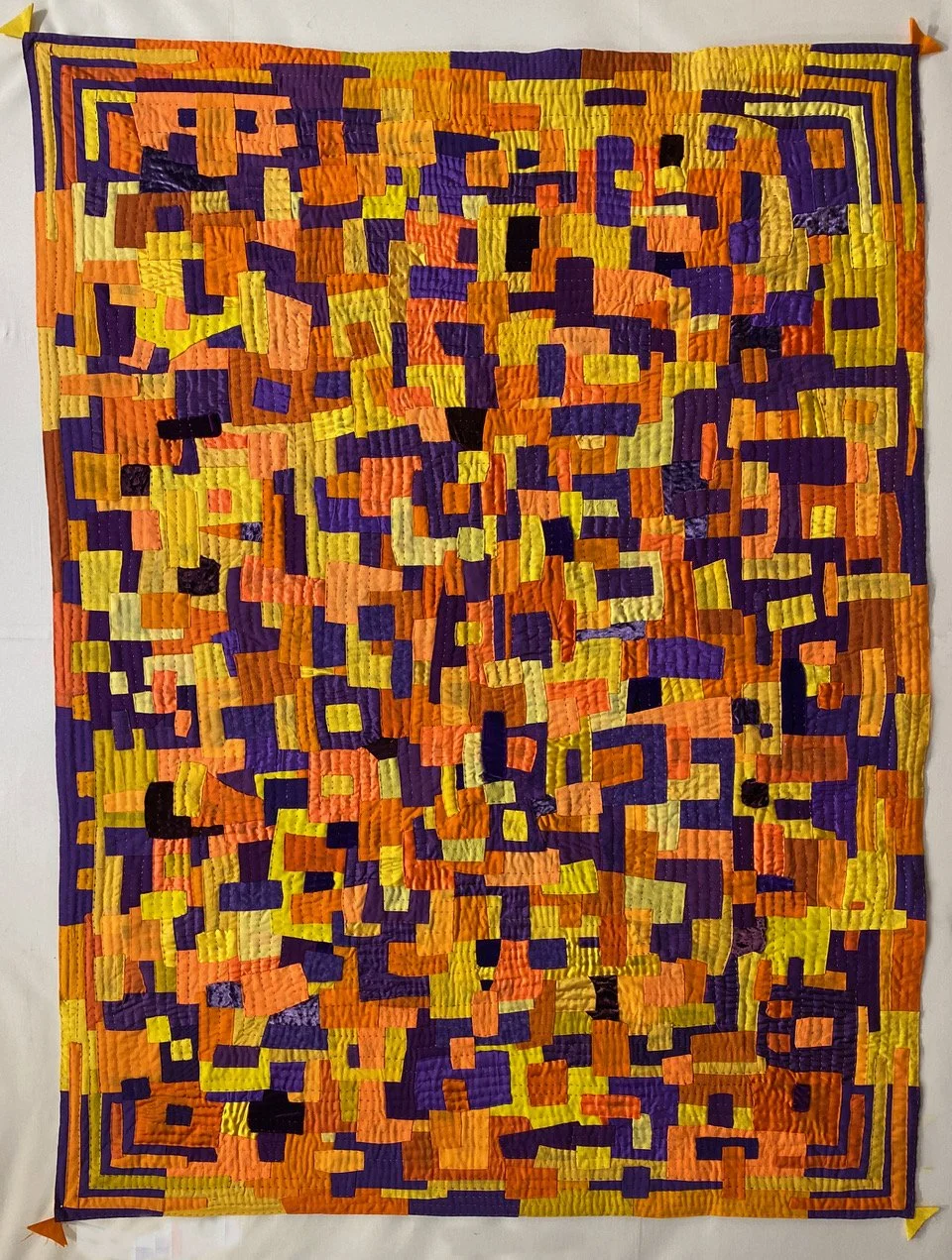 Tribute to Rosie Lee Tompkins    55x64   $5,000
shown at Iowa Quilt Museum
