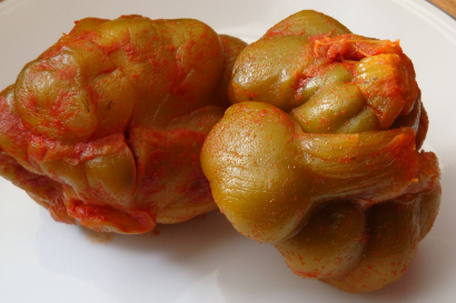 hot pickled mustard tuber