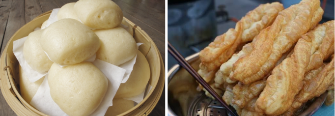 Early the next morning, Si Niang finished preparing breakfast——mantou, youtiao, and she had even bought soy milk at the tofu shops before dawn. Gou zi also woke up early and began sweeping the yard.