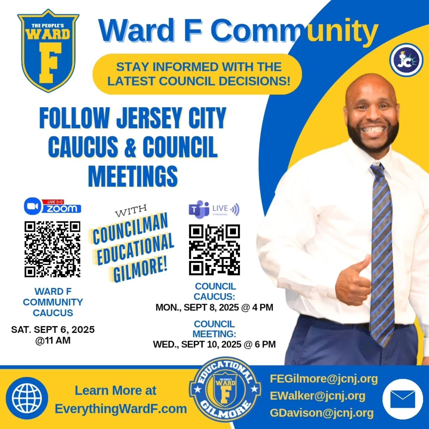 Join the Caucus at 11 am