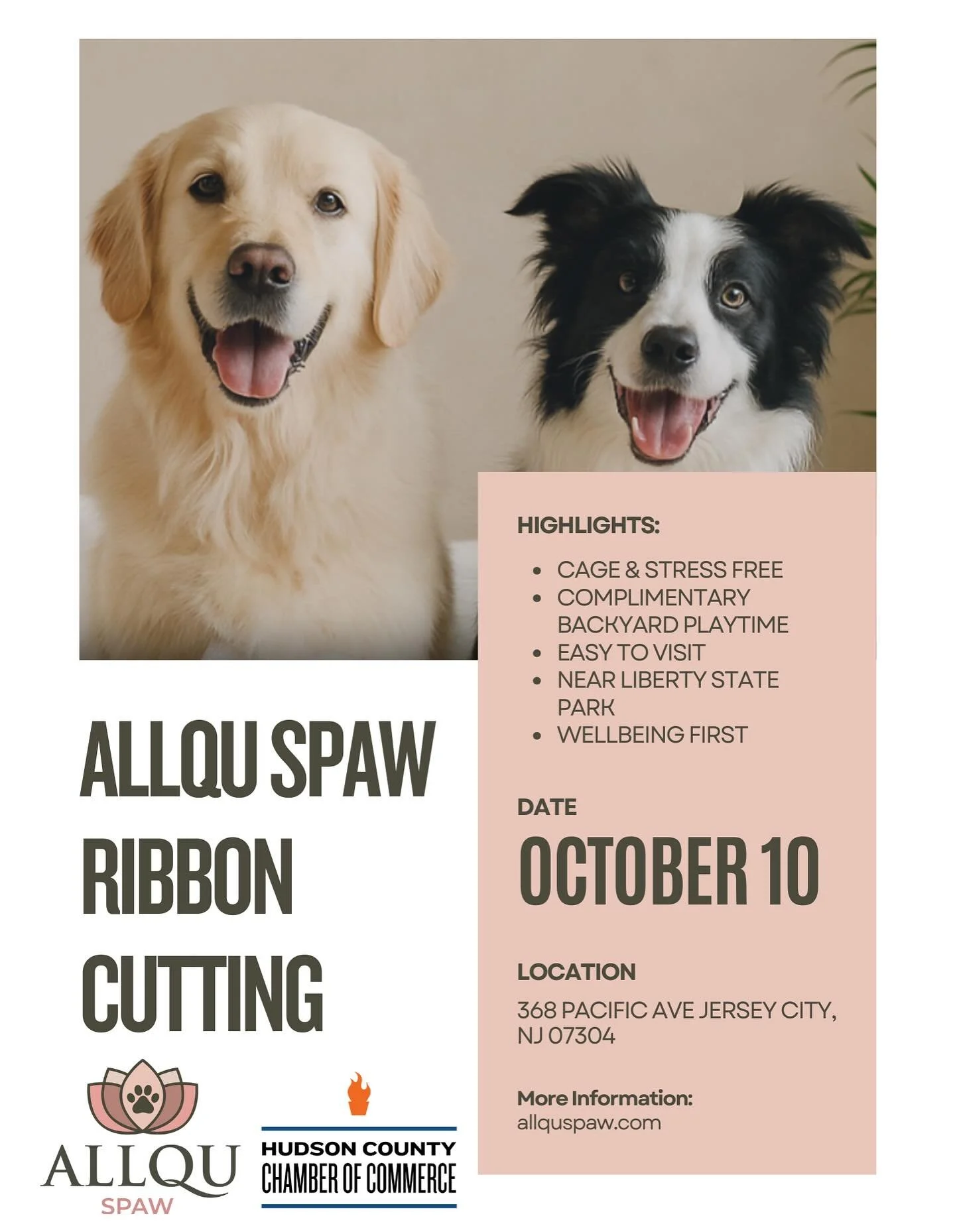 Ribbon Cutting at Allqu Spaw 368 Pacific Ave (Ward F) | Fri, Oct 10, 12&ndash;1 PM