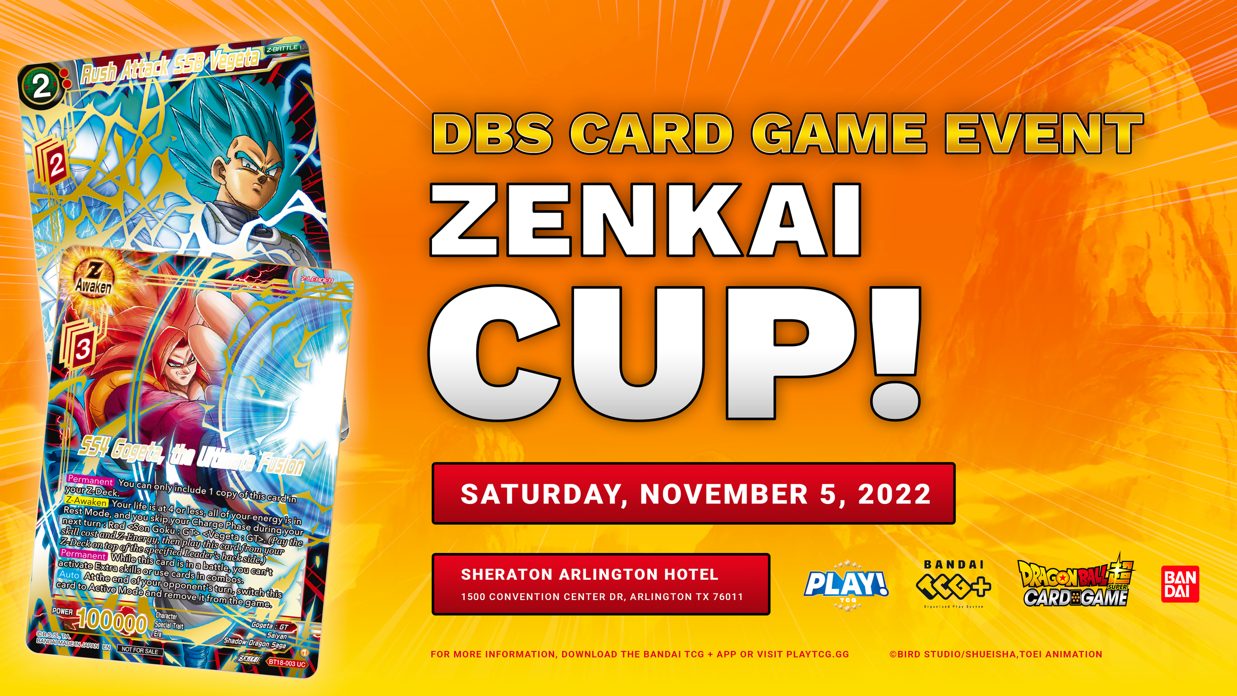 Dragon Ball Super - Online Zenkai Cup — Play!TCG