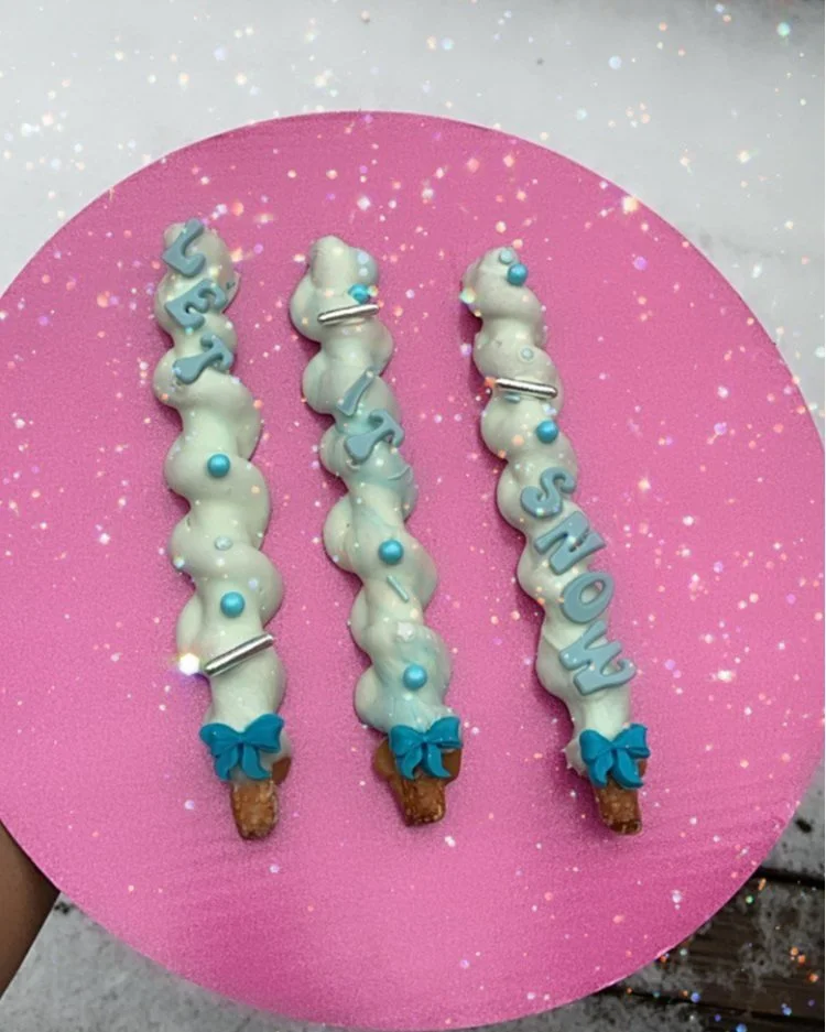 chocolate caramel pretzels