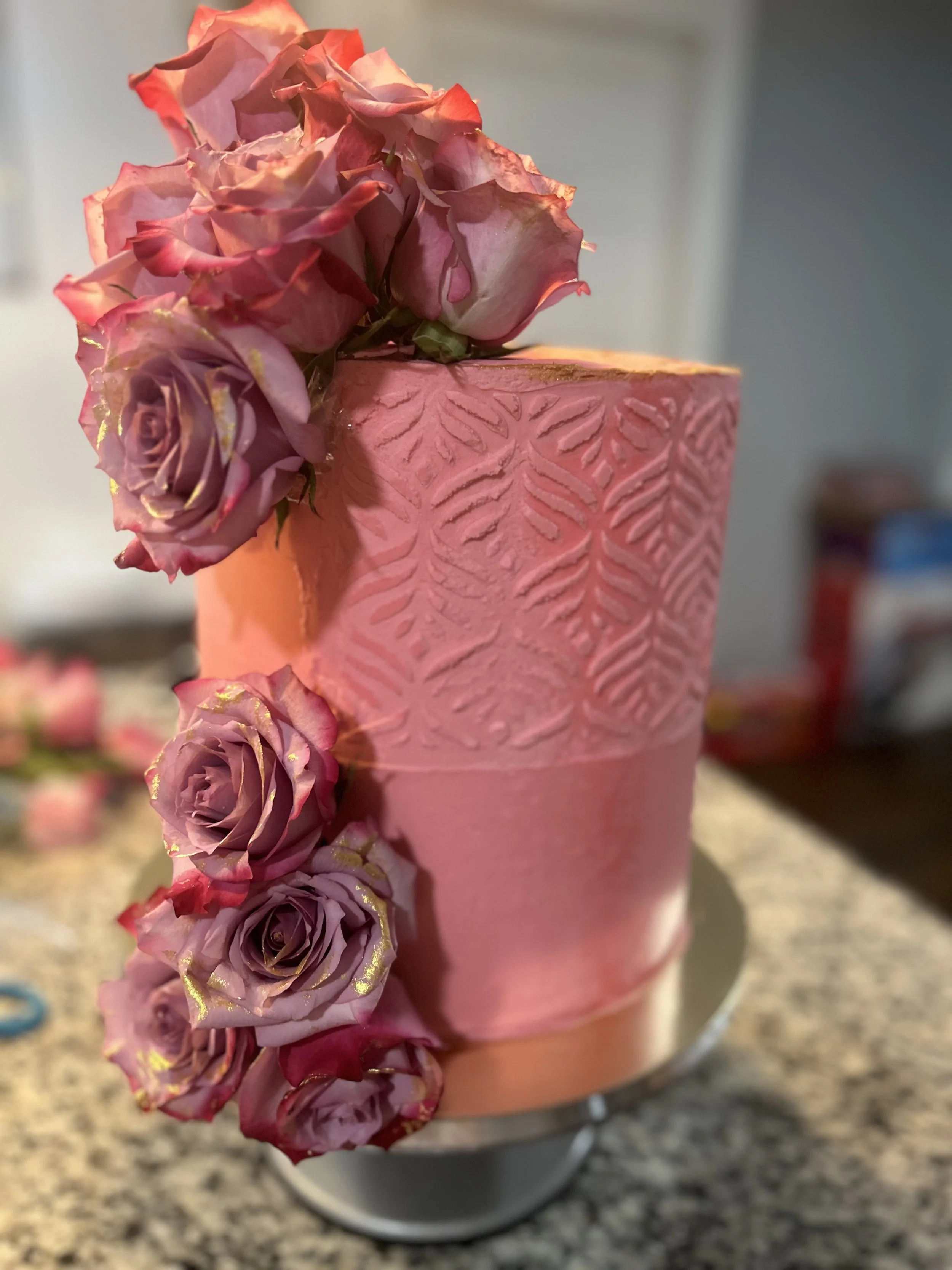 10" DOUBLE TIERED CAKE