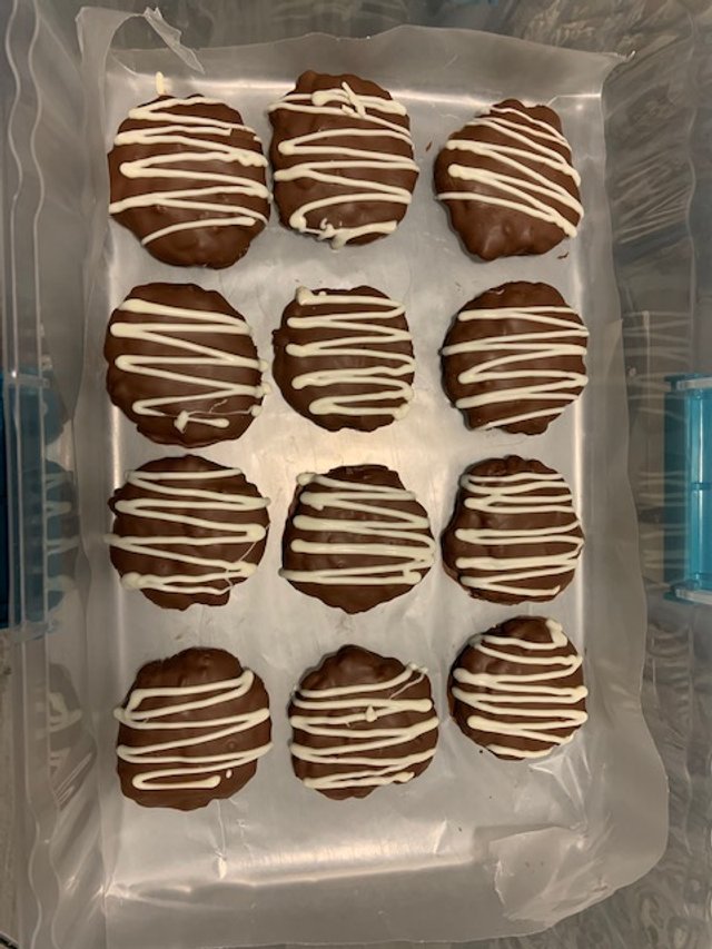 palm sized chocolate turtles