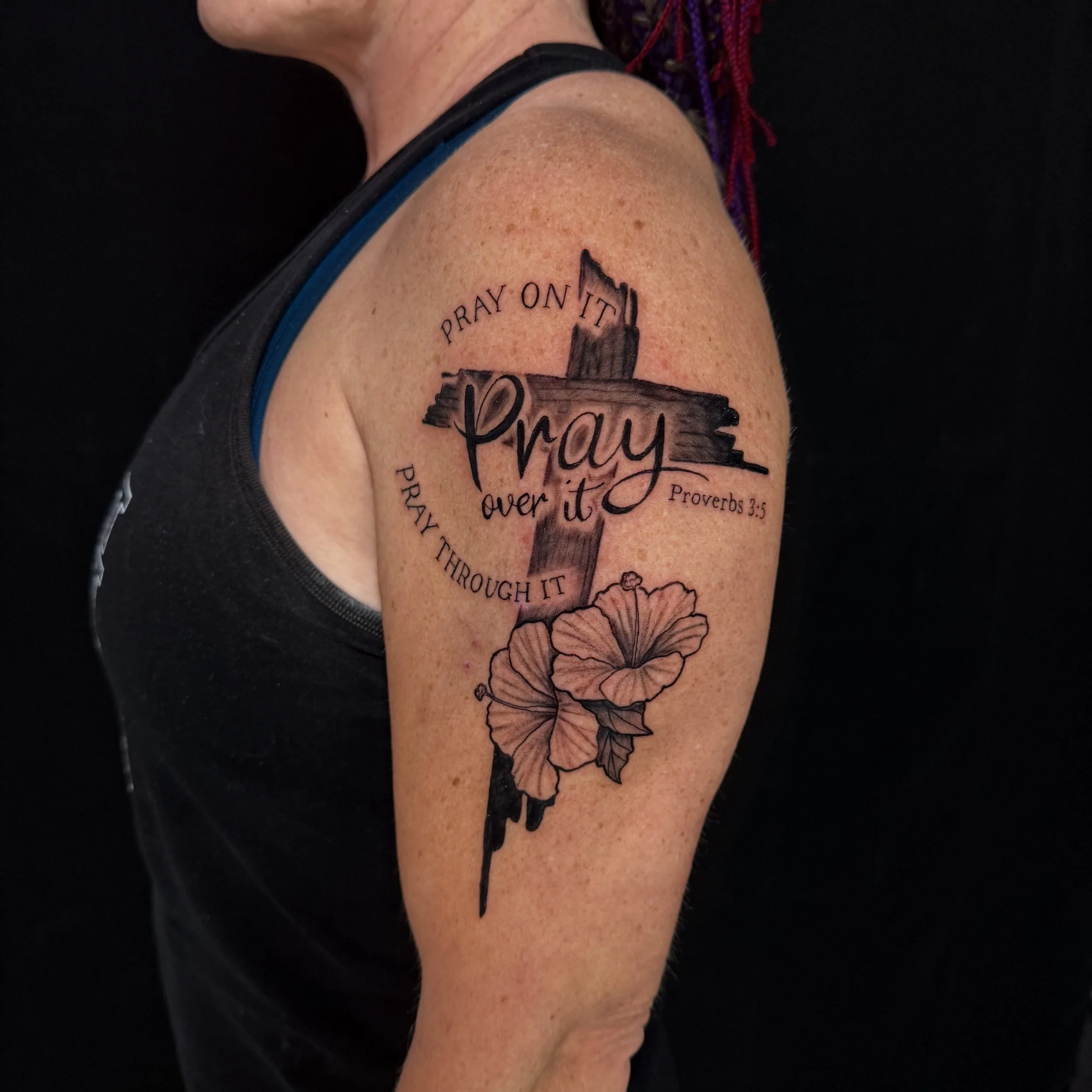 Black and grey religious tattoo by Edmonton artist Carolyn Agopsowicz at Flying Shield Tattoo (1).jpg