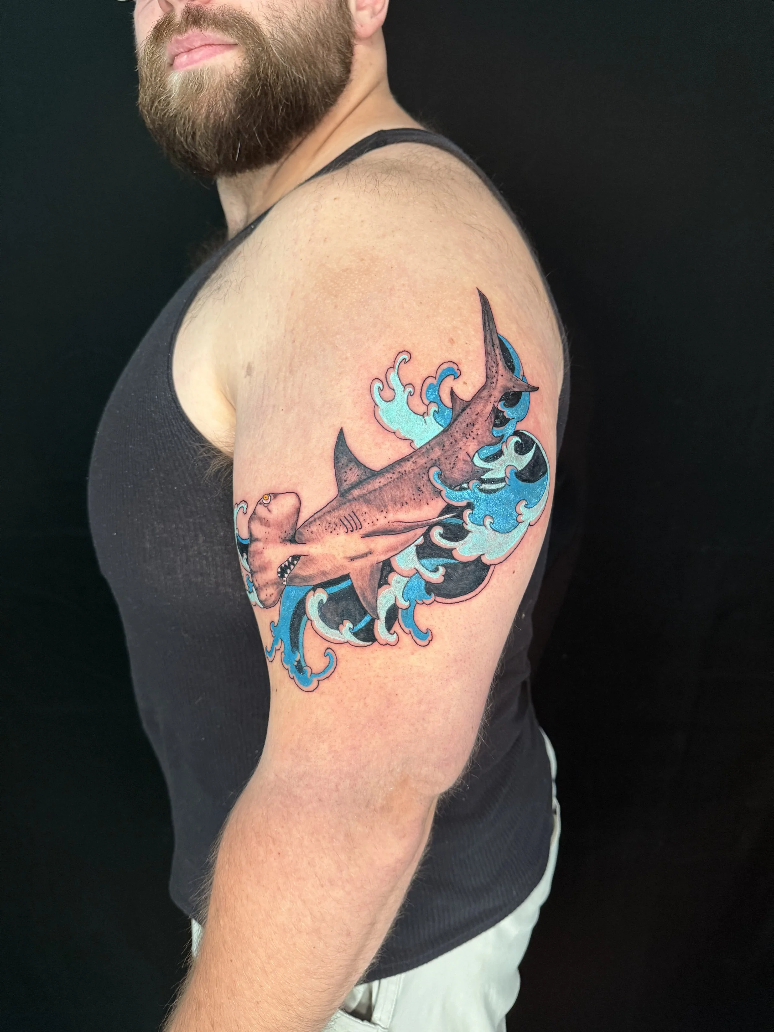 Hammerhead Shark tattoo by Carolyn (1).jpg