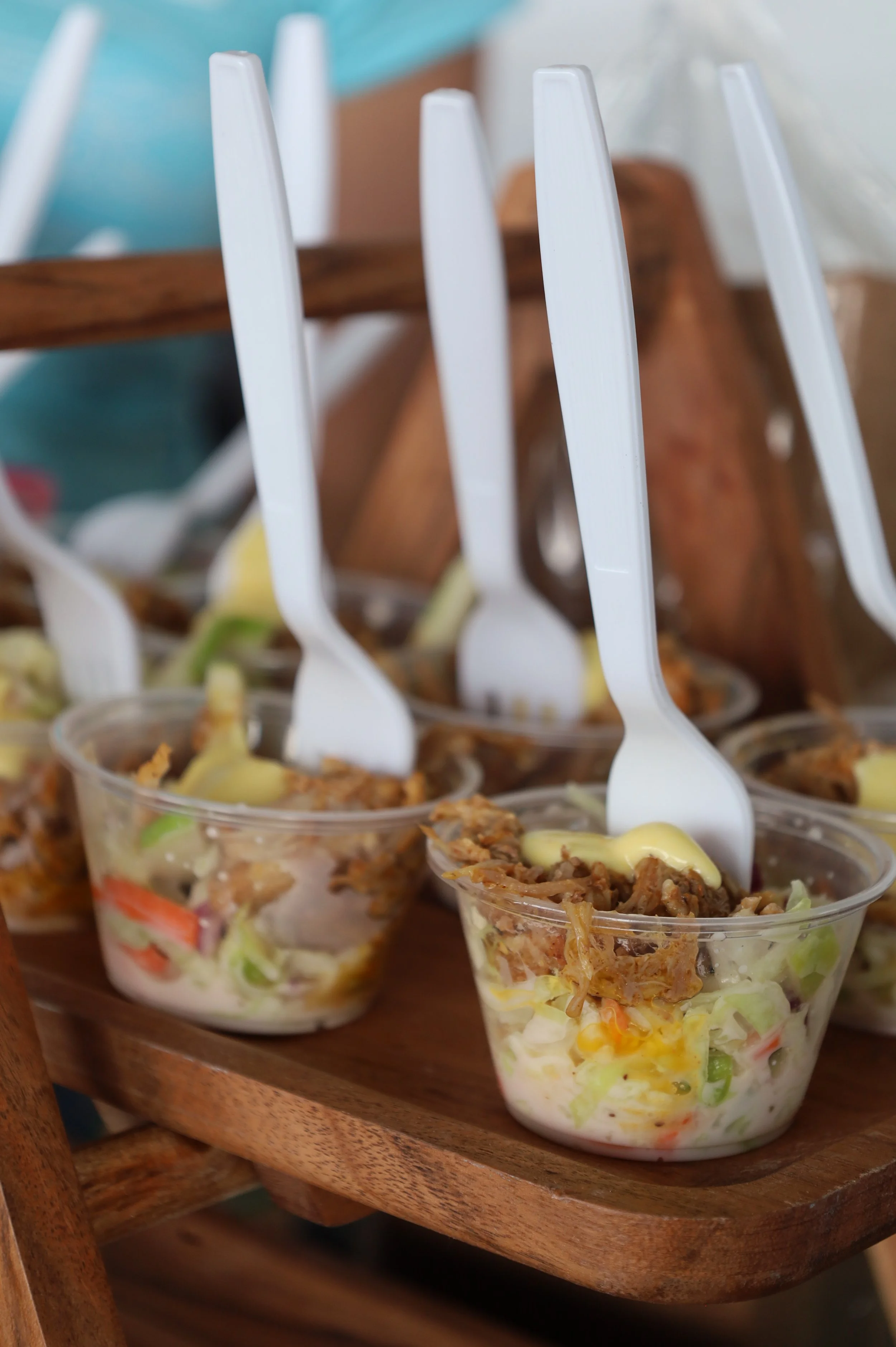 Foodie Samples from Mouthful Eatery at Conejo Food &amp; Wine Fest