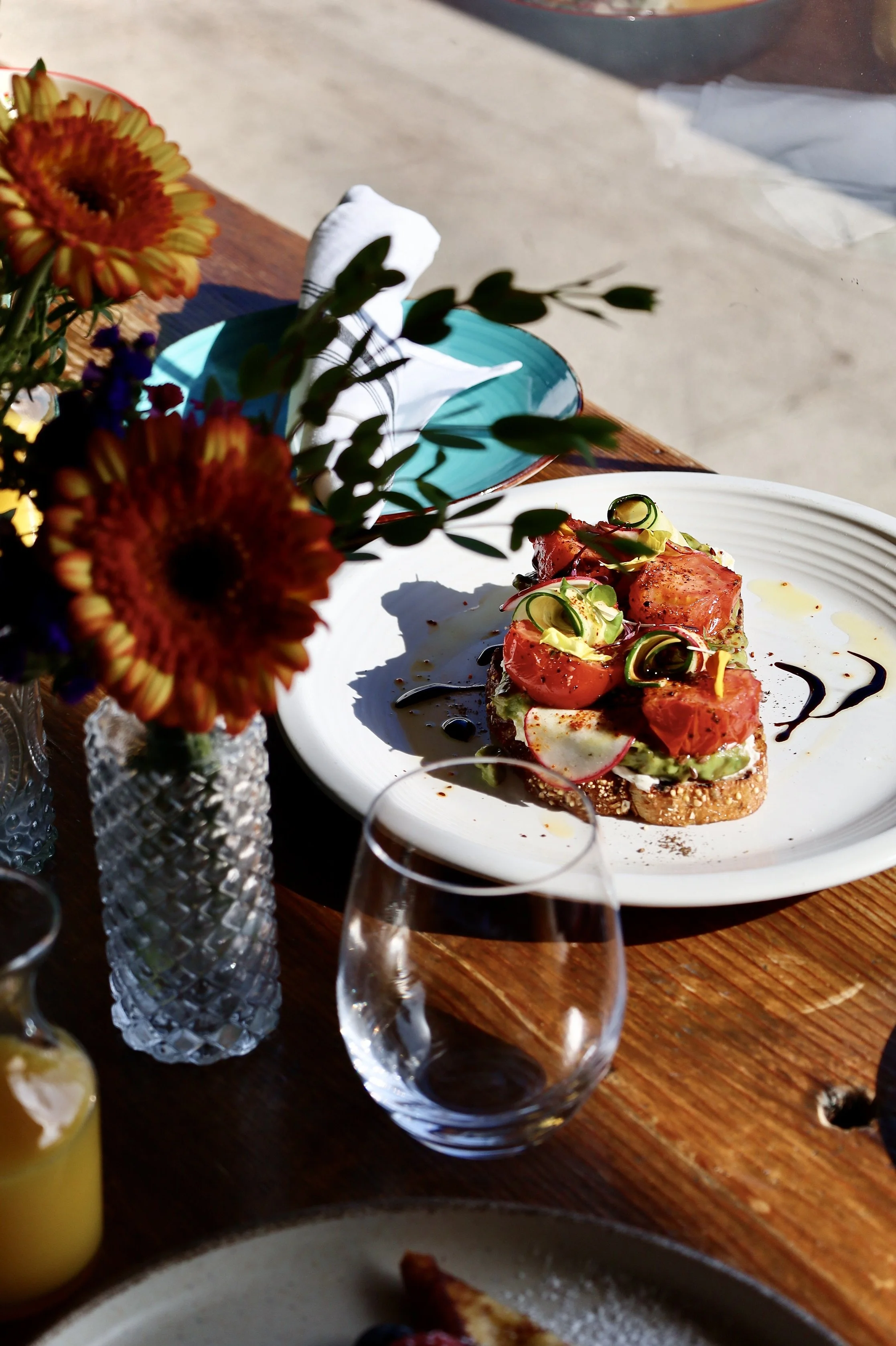 Avocado Toast, Campari Tomatoes, Balsamic Glaze, Mother's Day, Mouthful Eatery.JPG