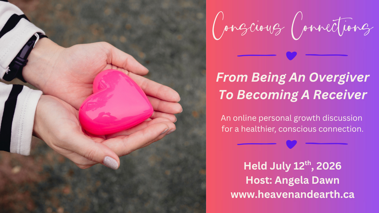 hands holding a heart to represent shifting from being an overgiver to becoming a receiver