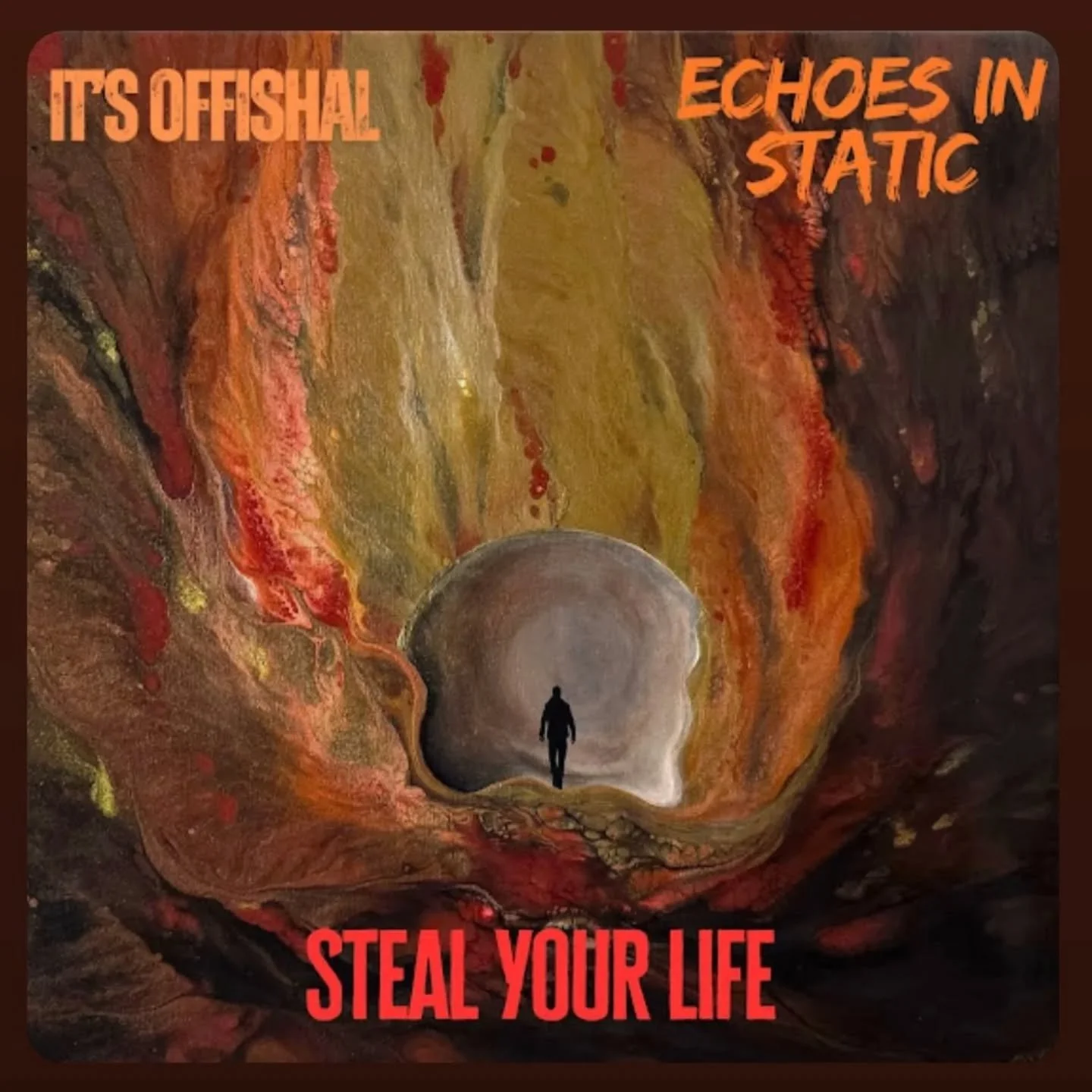 Got invited to collaborate on the cover art for Steal Your Life and was given zero direction&hellip; just &ldquo;listen and paint what you feel.&rdquo; 🎧🎨

Honestly, that kind of creative freedom is everything. I let the song take over and just fol