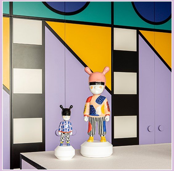 Special Lladro painting at assouline | RIVER OAKS DISTRICT