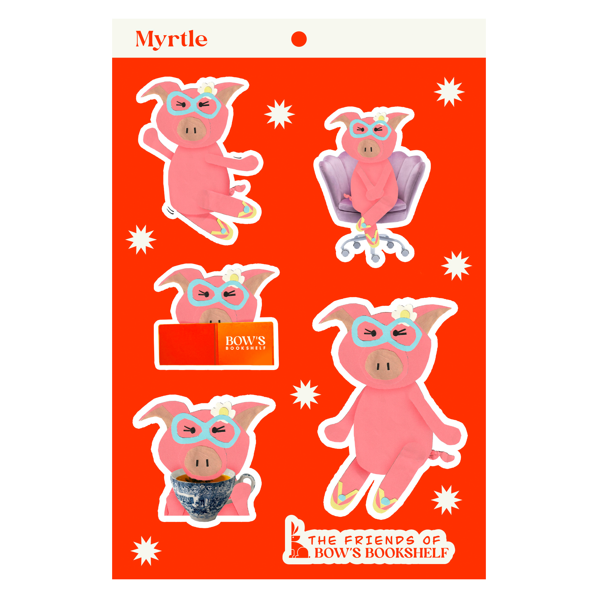 Myrtle Sticker Sheet