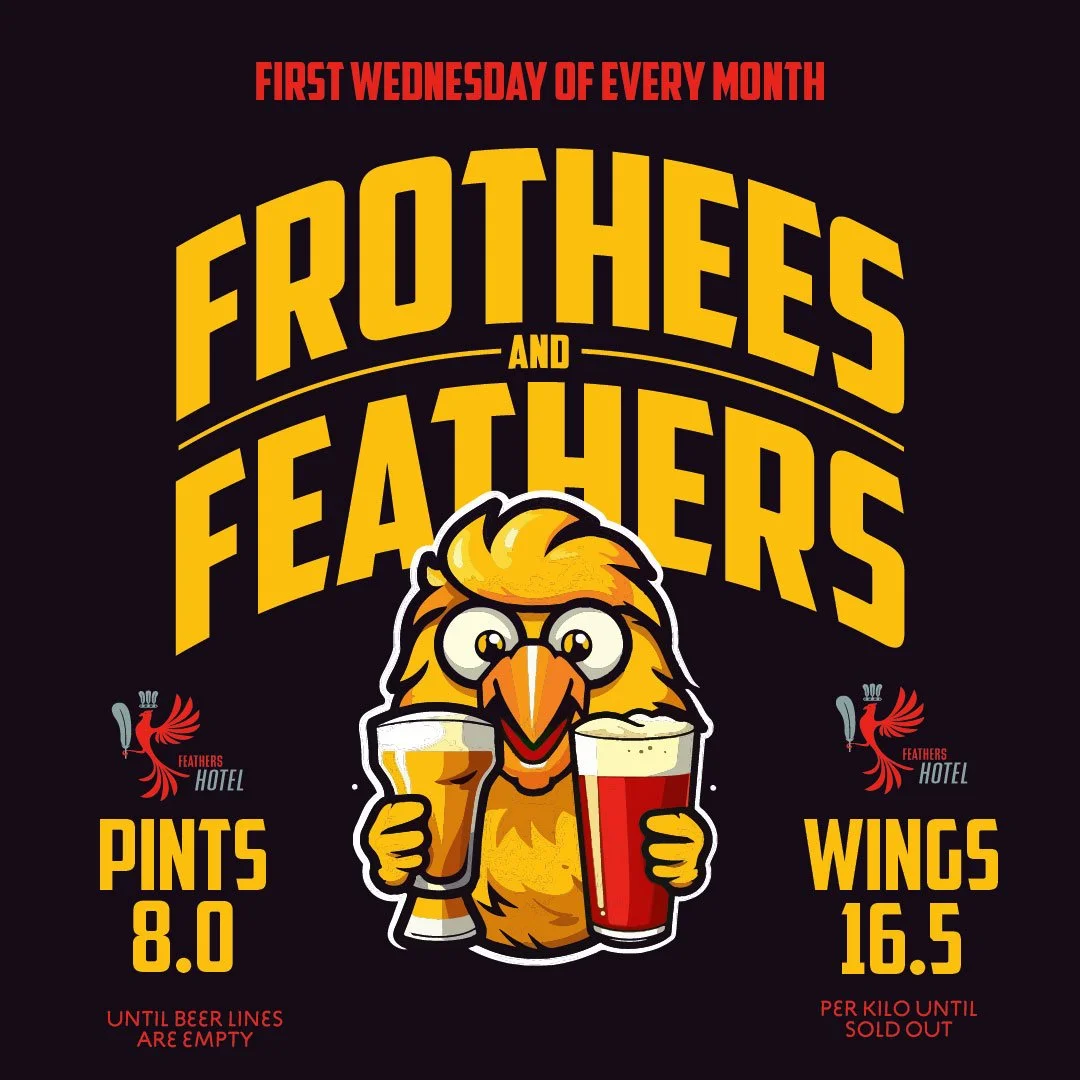 Feathers Wings and Pint Wednesdays