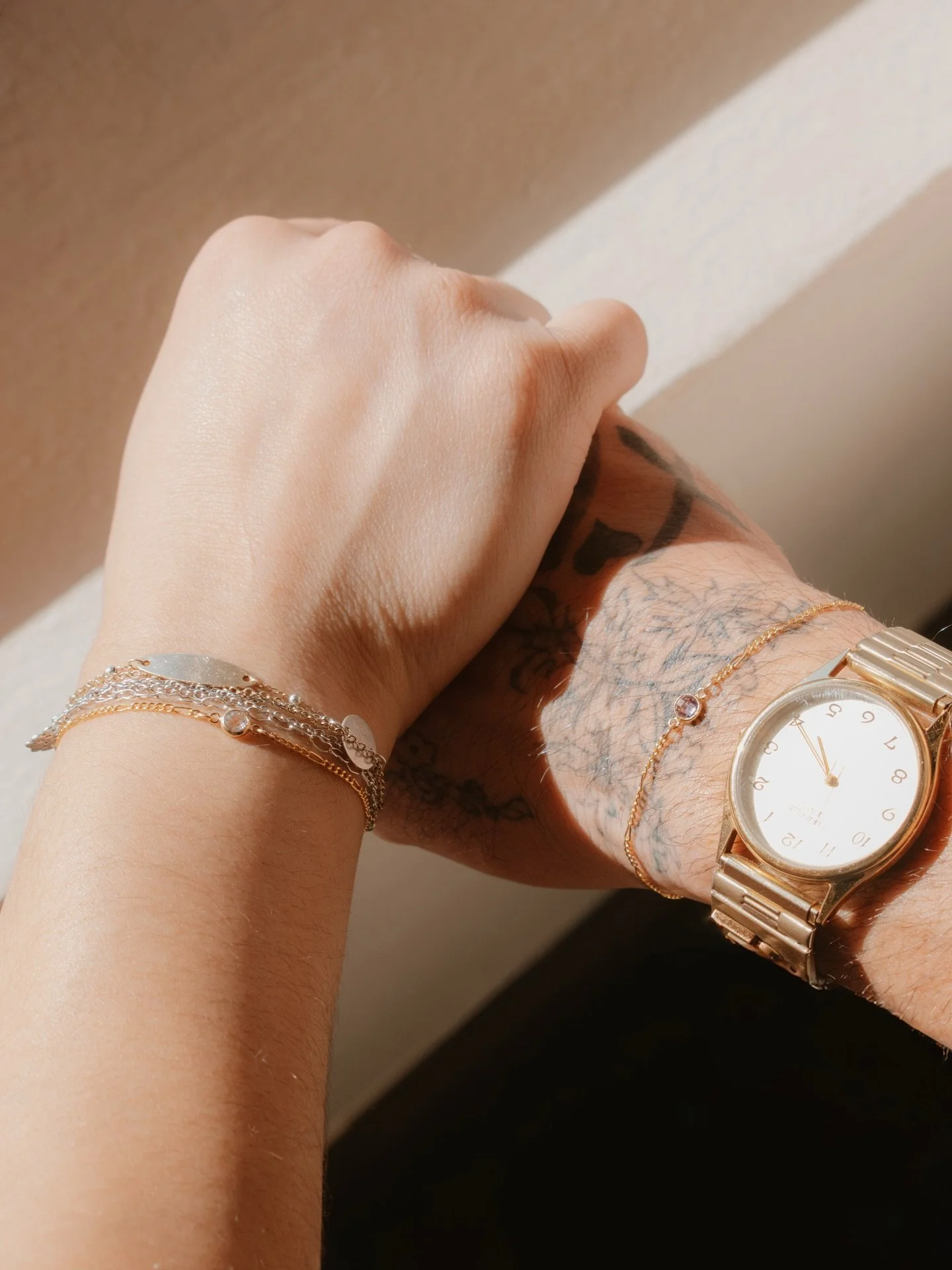 They wear each other&rsquo;s birthstones. Because some connections deserve to be permanent ⚡️

Come shop with us till 6PM 🫶🏼
